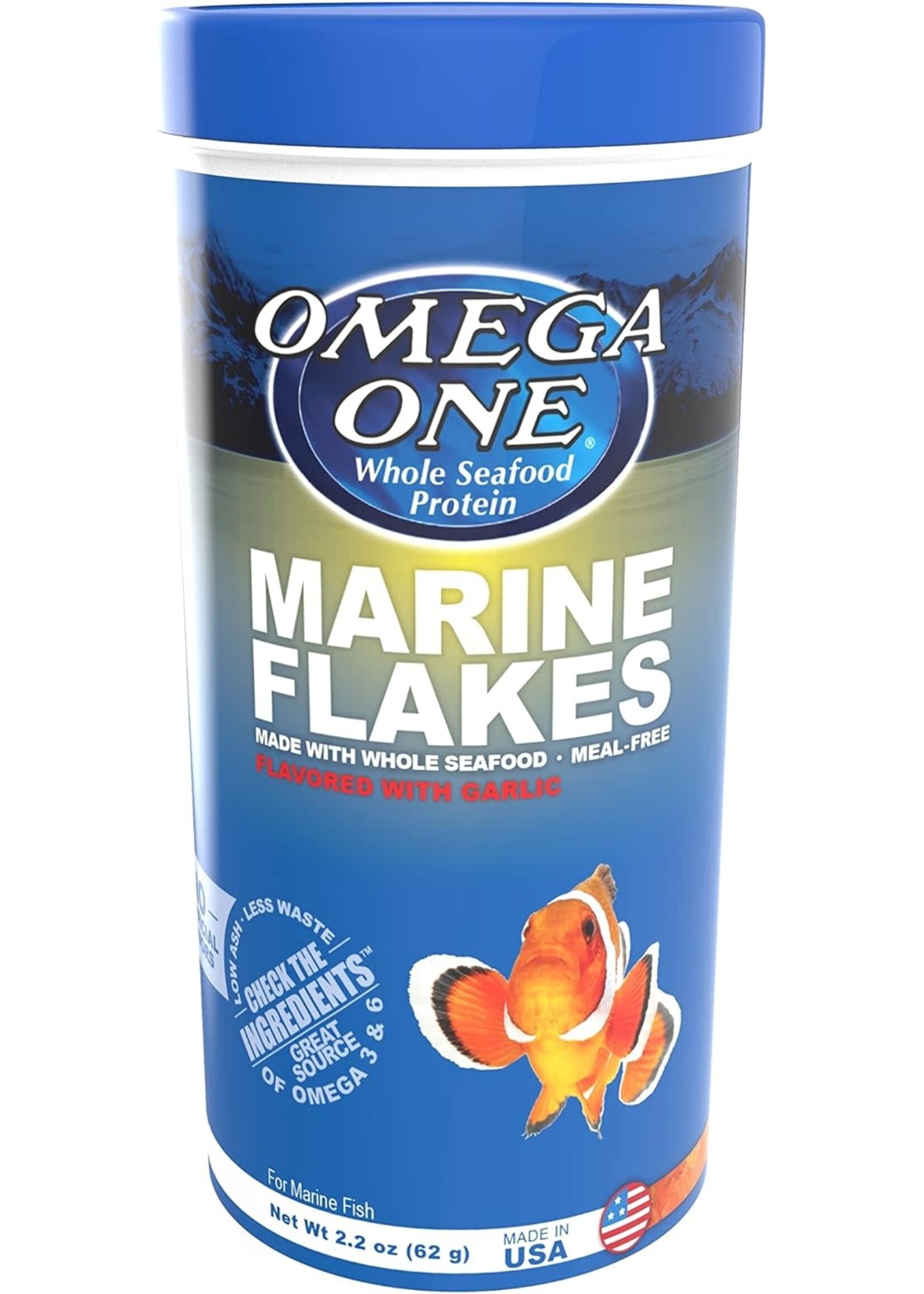 Omega Sea LTD GARLIC MARINE FLAKE 2.2 OZ
