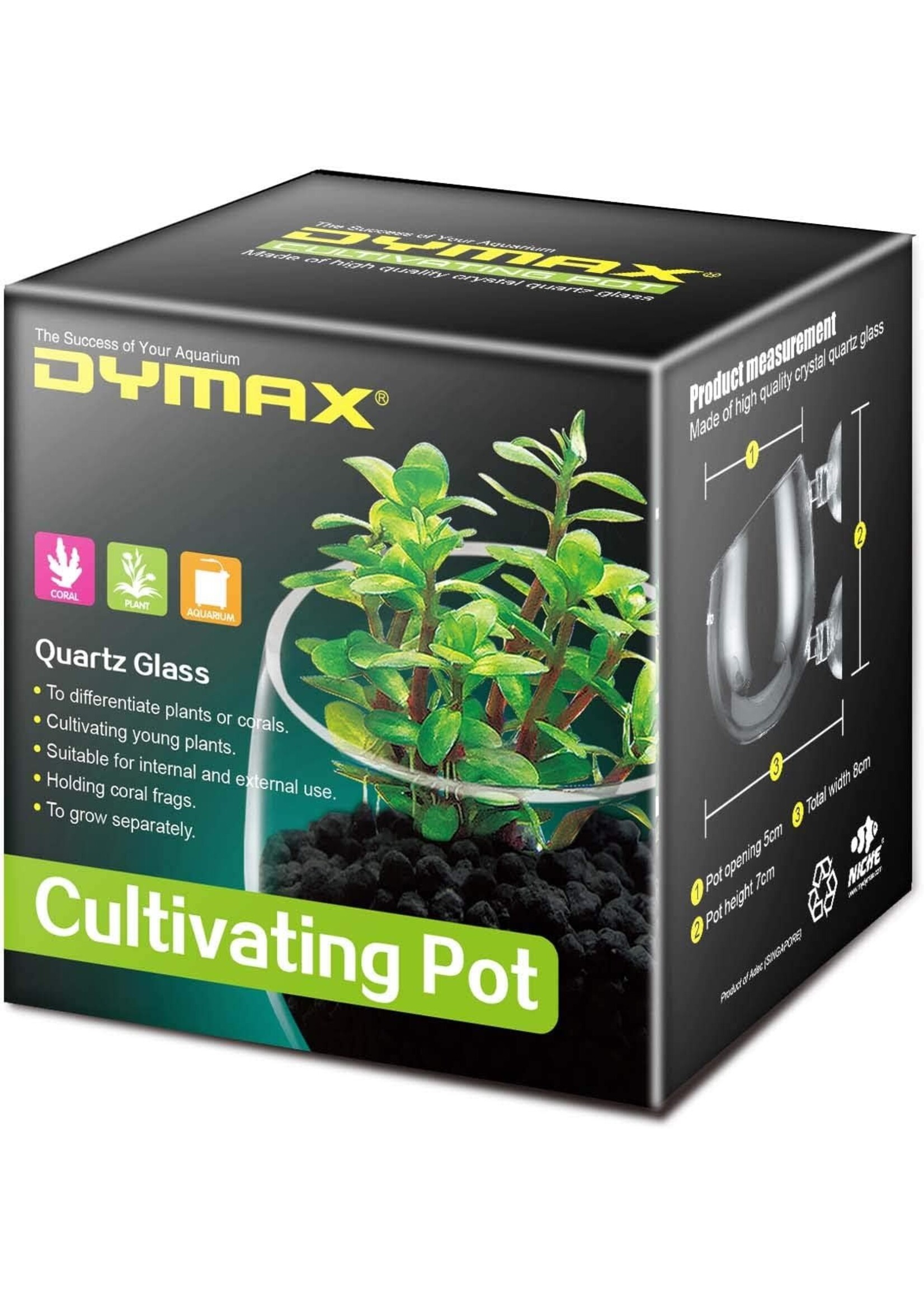 Dymax CRYSTAL CULTIVATING POT