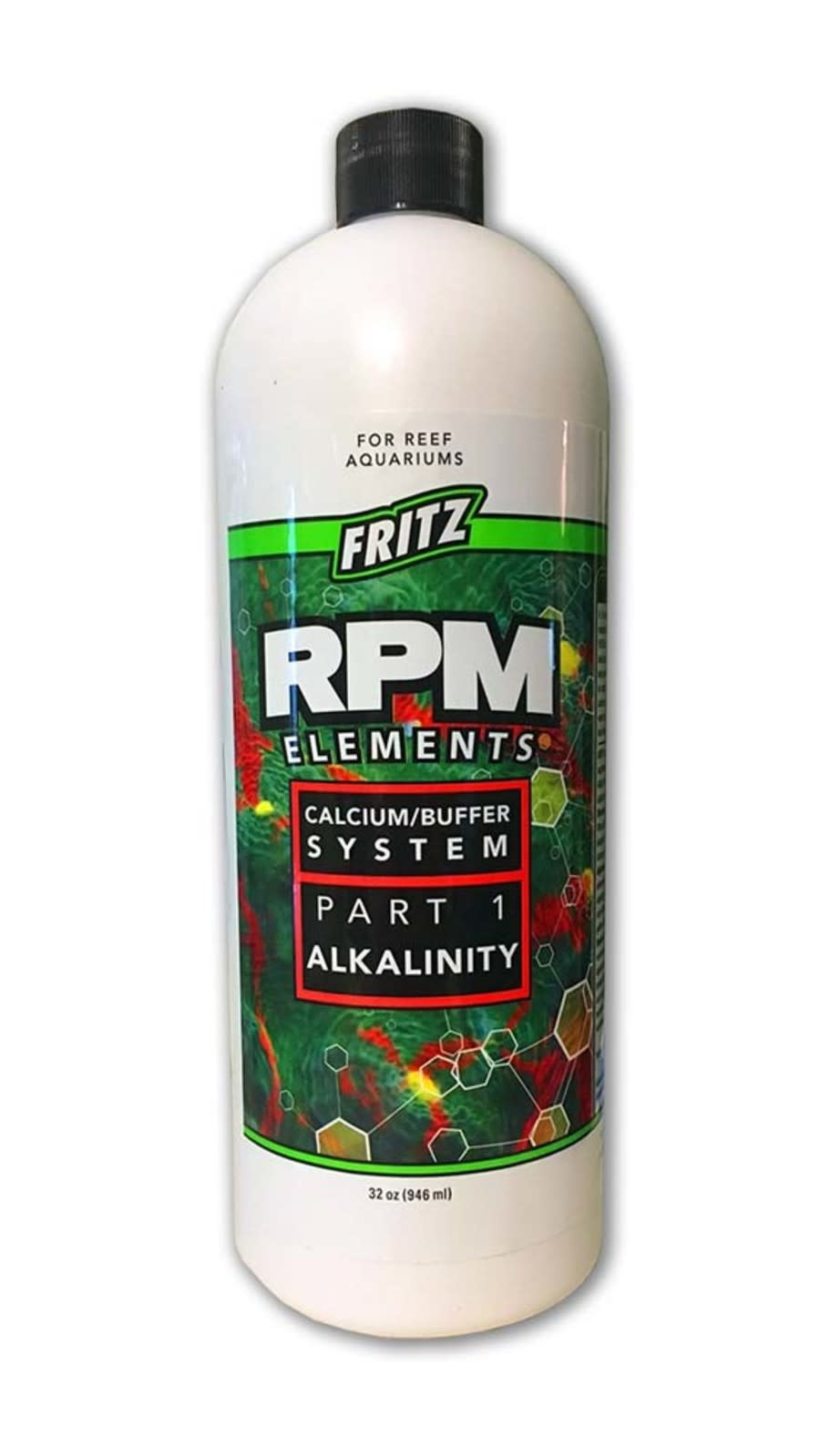 Fritz Aquatics FRITZ RPM ELEMENTS ALKALINITY PT1 32 OZ The Hidden