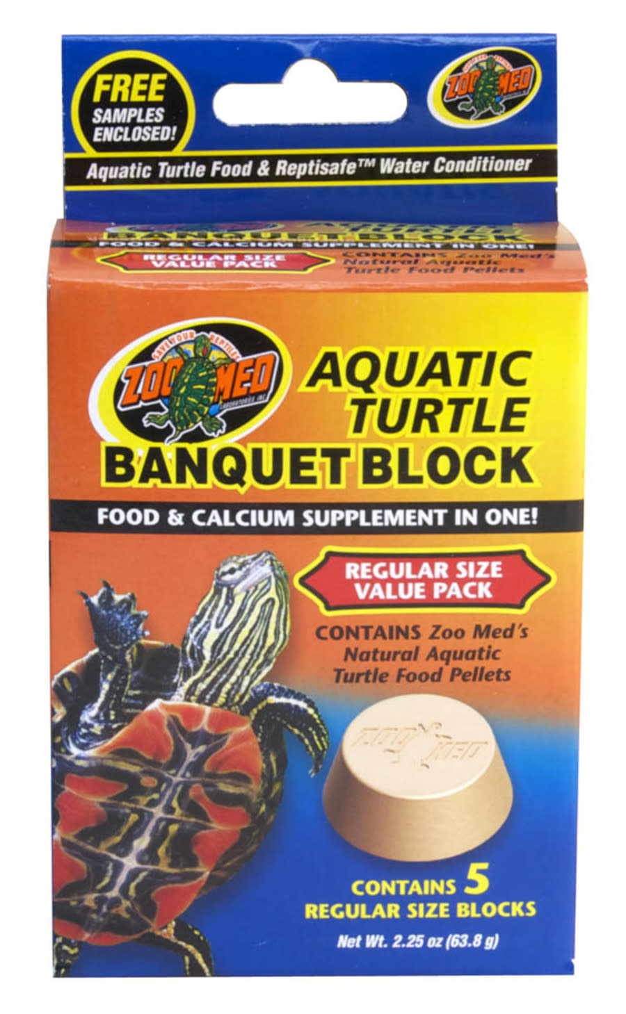 AQUATIC TURTLE BANQUET BLOCK 5 PK