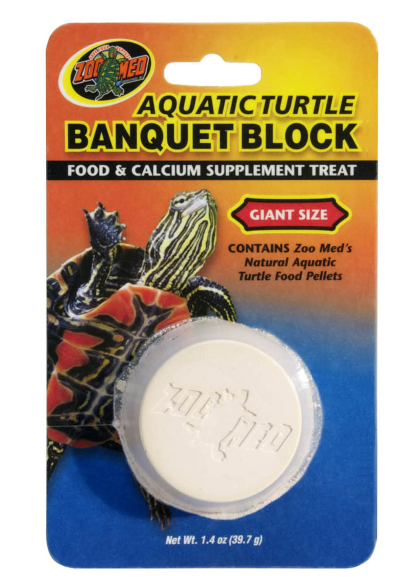 Zoo Med AQUATIC TURTLE BANQUET BLOCK GIANT