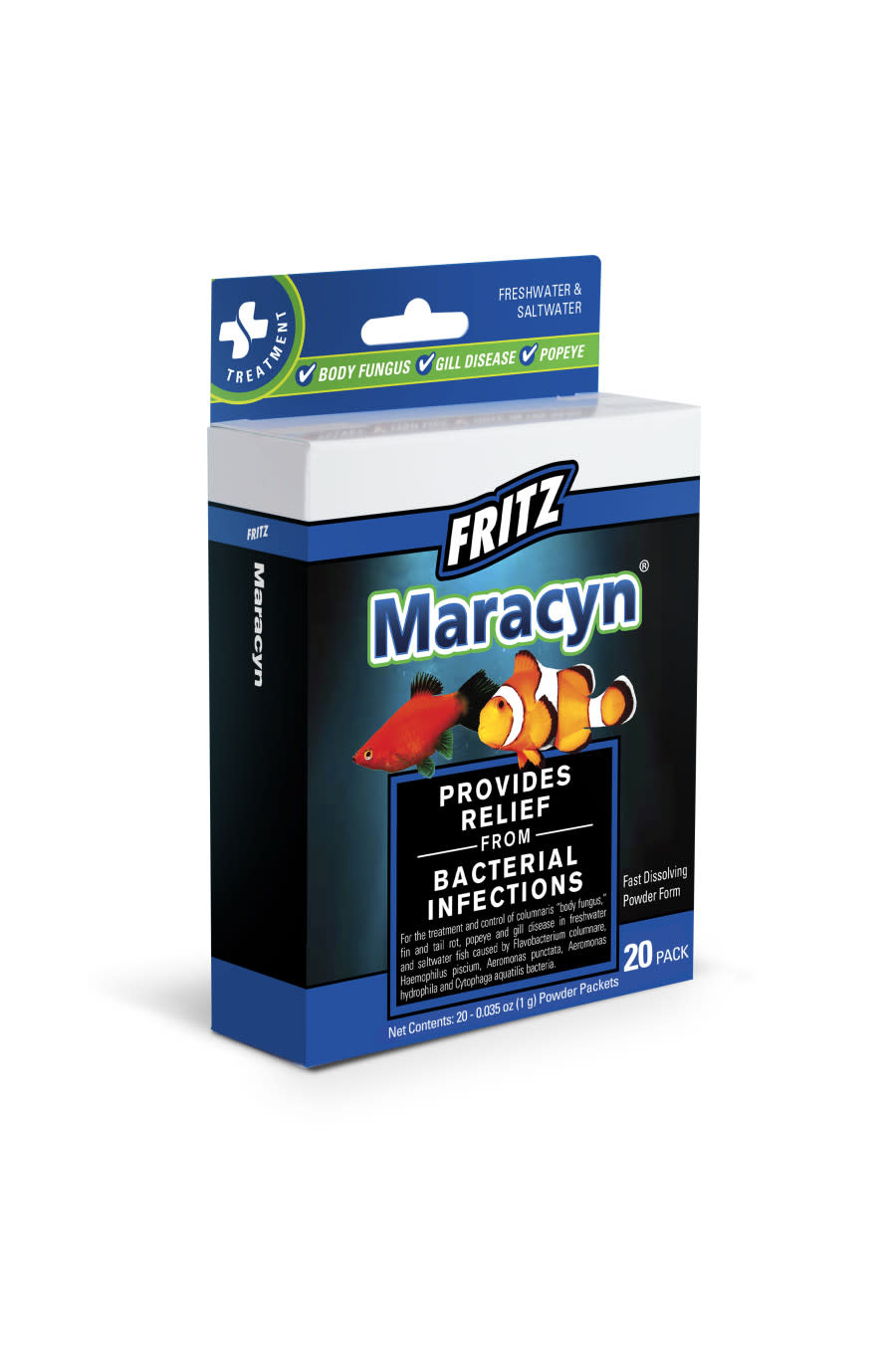MARDEL MARACYN FRESHWATER & SALTWATER 20 CT