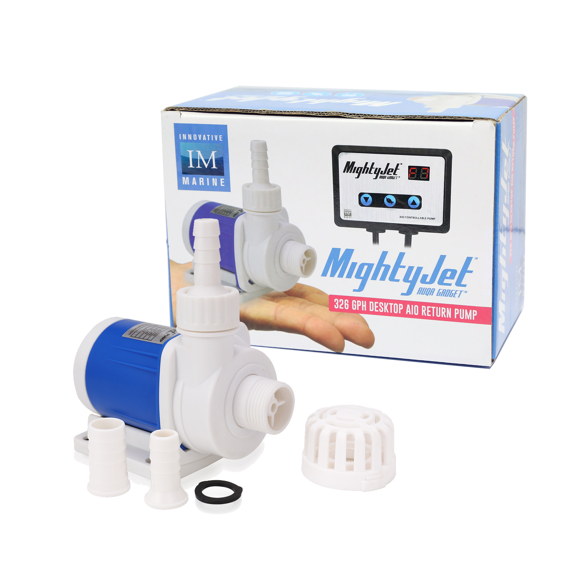 INN GADGET MIGHTYJET DC RETURN PUMP DESKTOP 326 GPH - The Hidden
