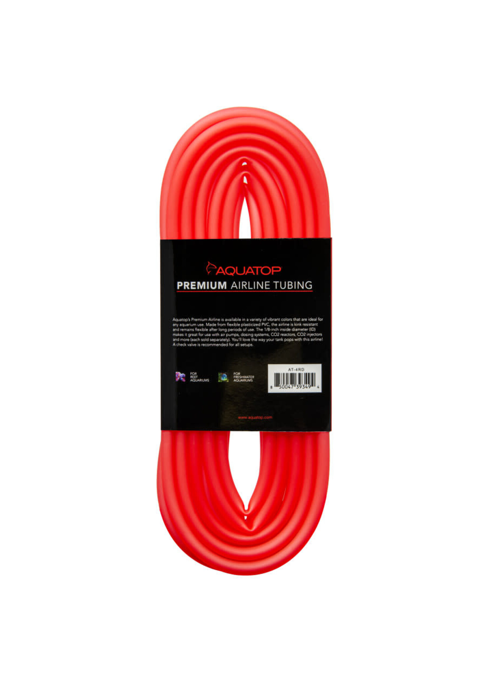 Aquatop AIRLINE TUBING RED 13 FT