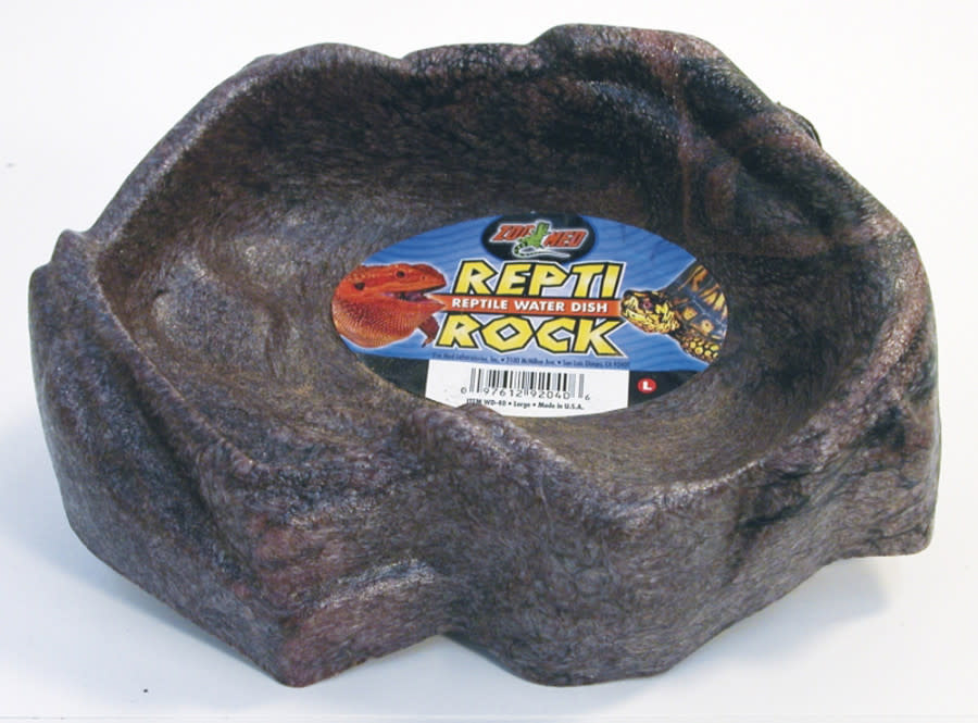 REPTI ROCK WATER DISH LG