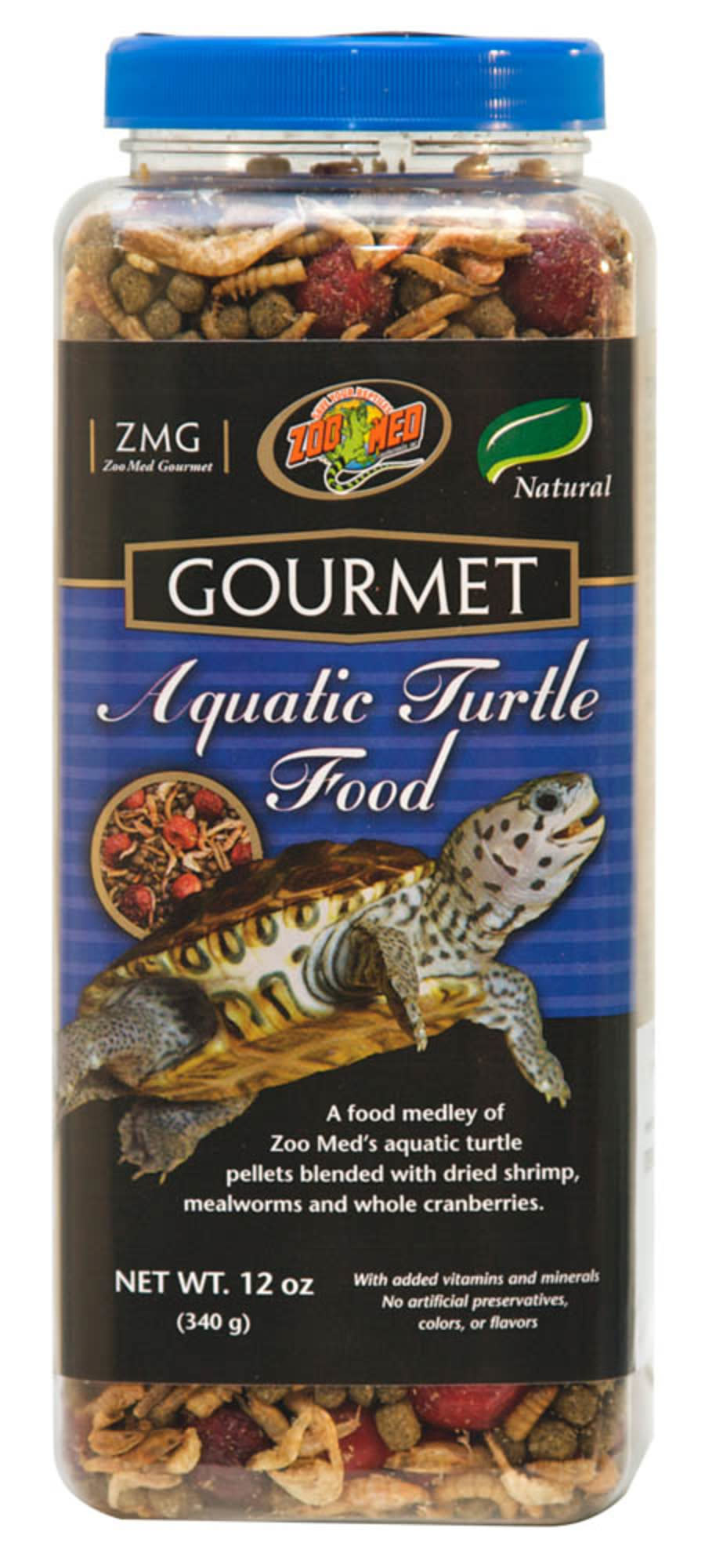 GOURMET AQUATIC TURTLE FOOD 12 OZ