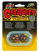 Zoo Med ZOO MED CREATURES DUAL THERMOMETER & HUMIDITY
