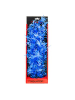 Aquatop VIBRANT FLUORESCENT CANNABIS BLUE PLANT 16"