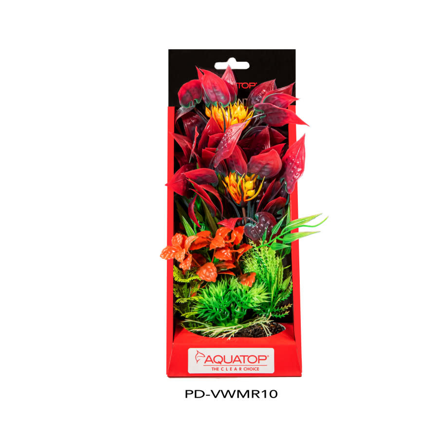 VIBRANT WILD PLANT MIXED RED 10"