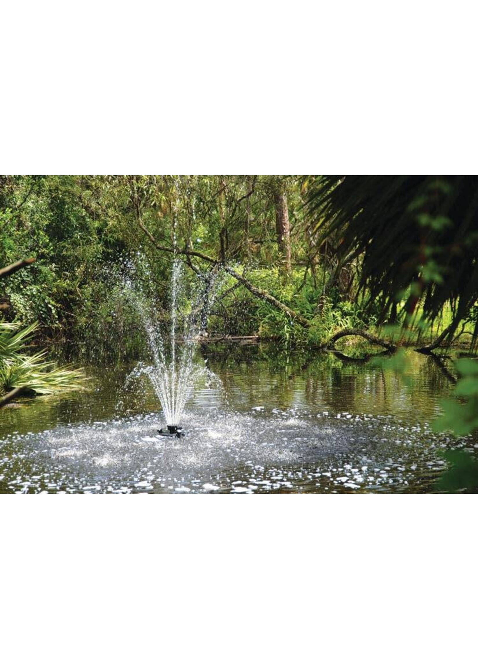 OASE 1/4 HP FLOATING FOUNTAIN WITH LIGHTS