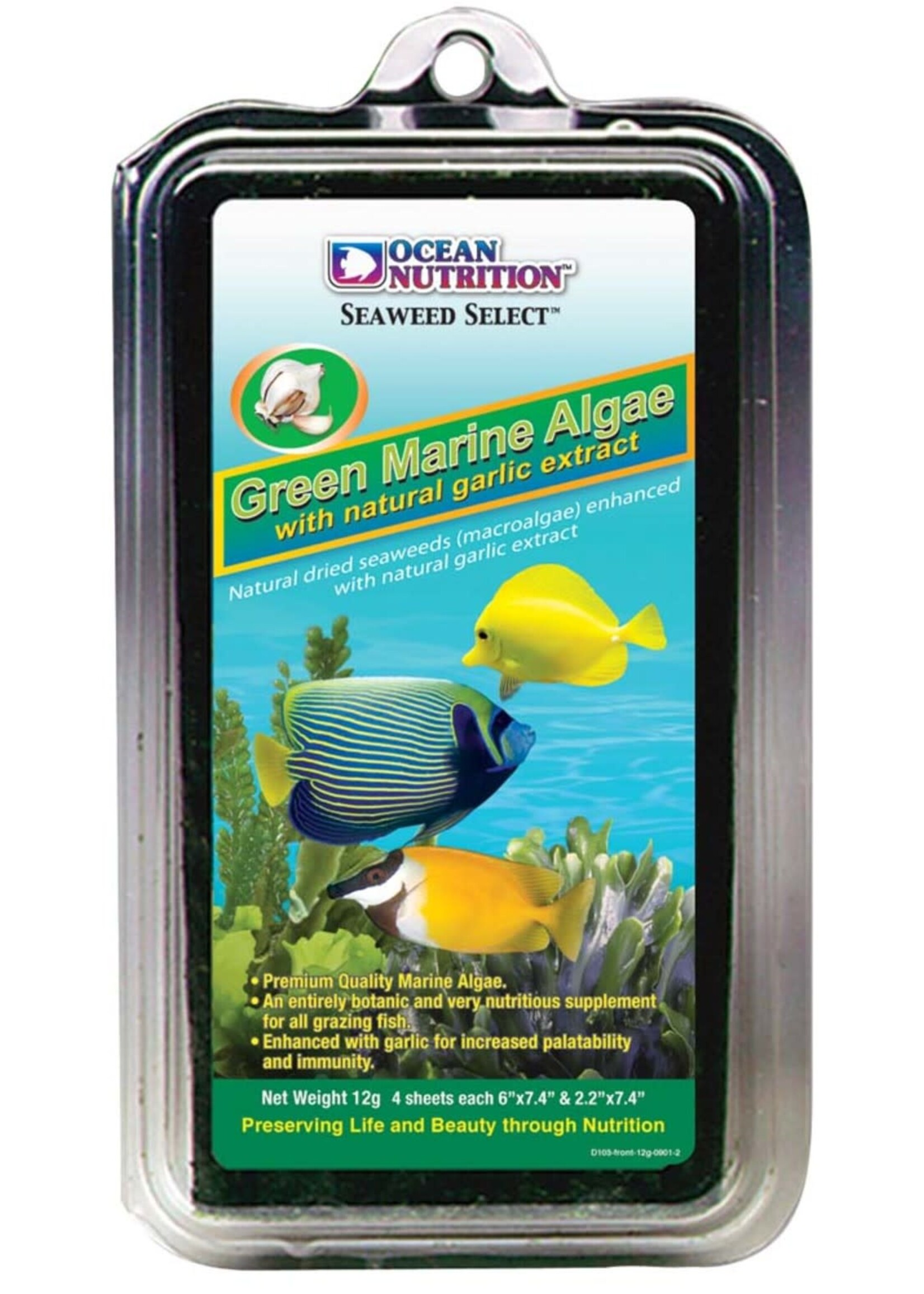 ALGAE GREEN MARINE 4 PK