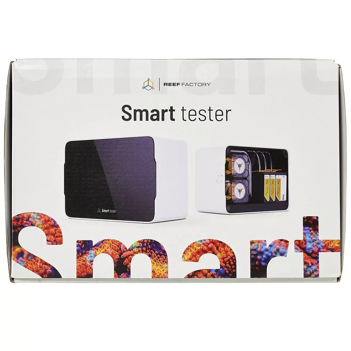Image showcasing REEF FACTORY SMART TESTER AUTOMATED TESTING DEVICE - The Hidden Reef, Inc