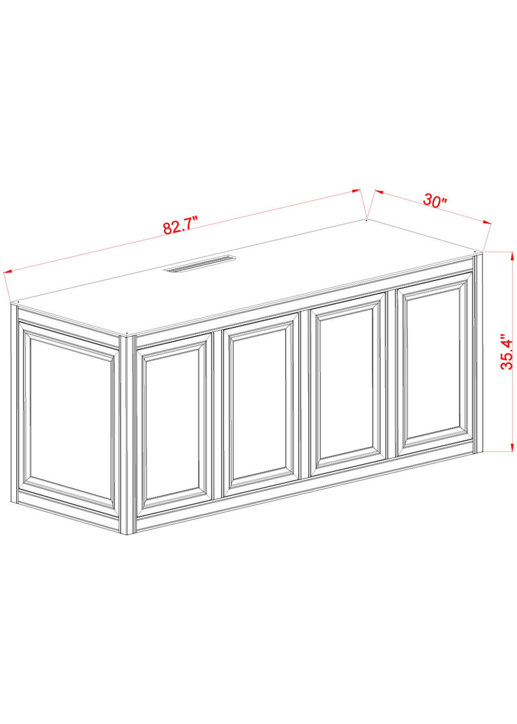 Innovative Marine EXT 240 AQUARIUM W APS STAND BLACK (MADE TO ORDER)