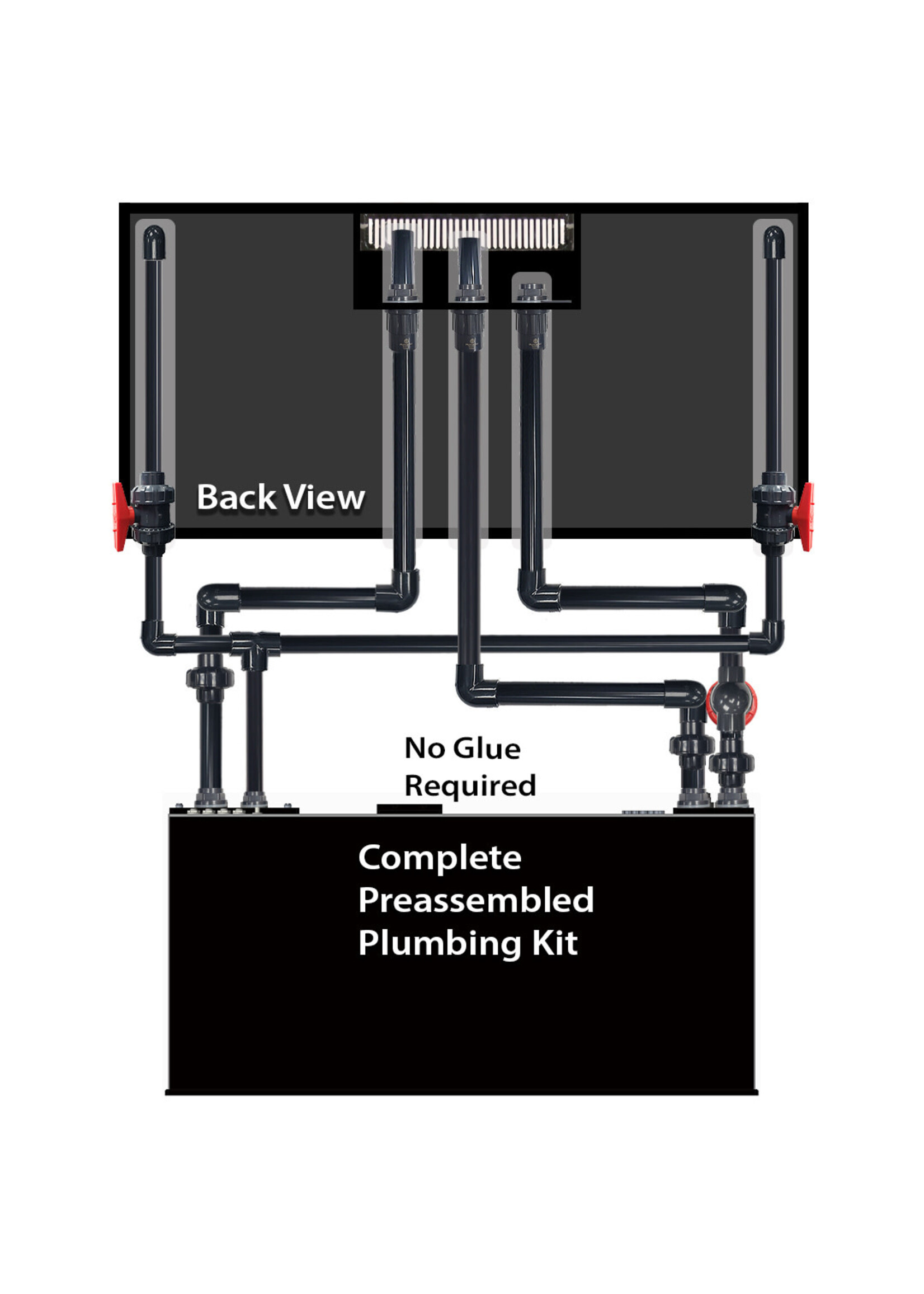 Innovative Marine EXT 240 AQUARIUM COMPLETE REEF SYSTEM WHITE (MADE TO ORDER)
