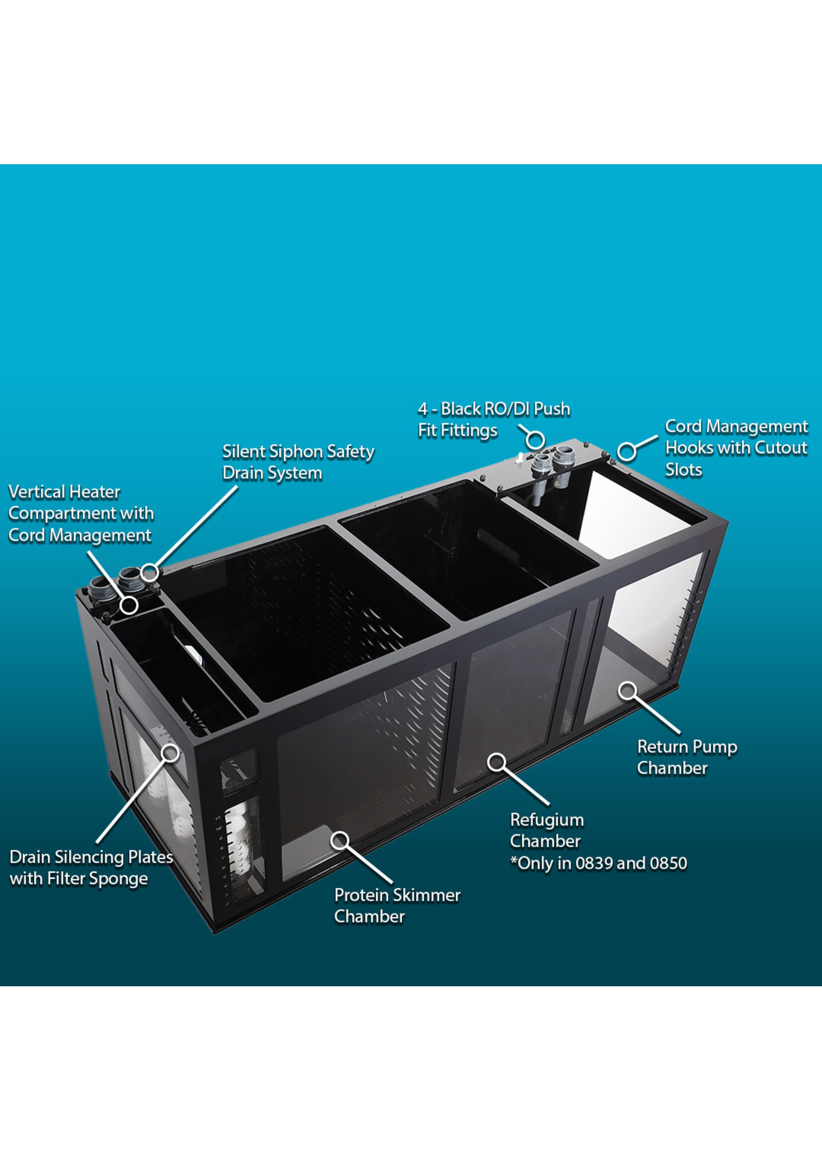 Innovative Marine INT 240 AQUARIUM COMPLETE REEF SYSTEM WHITE (MADE TO ORDER)