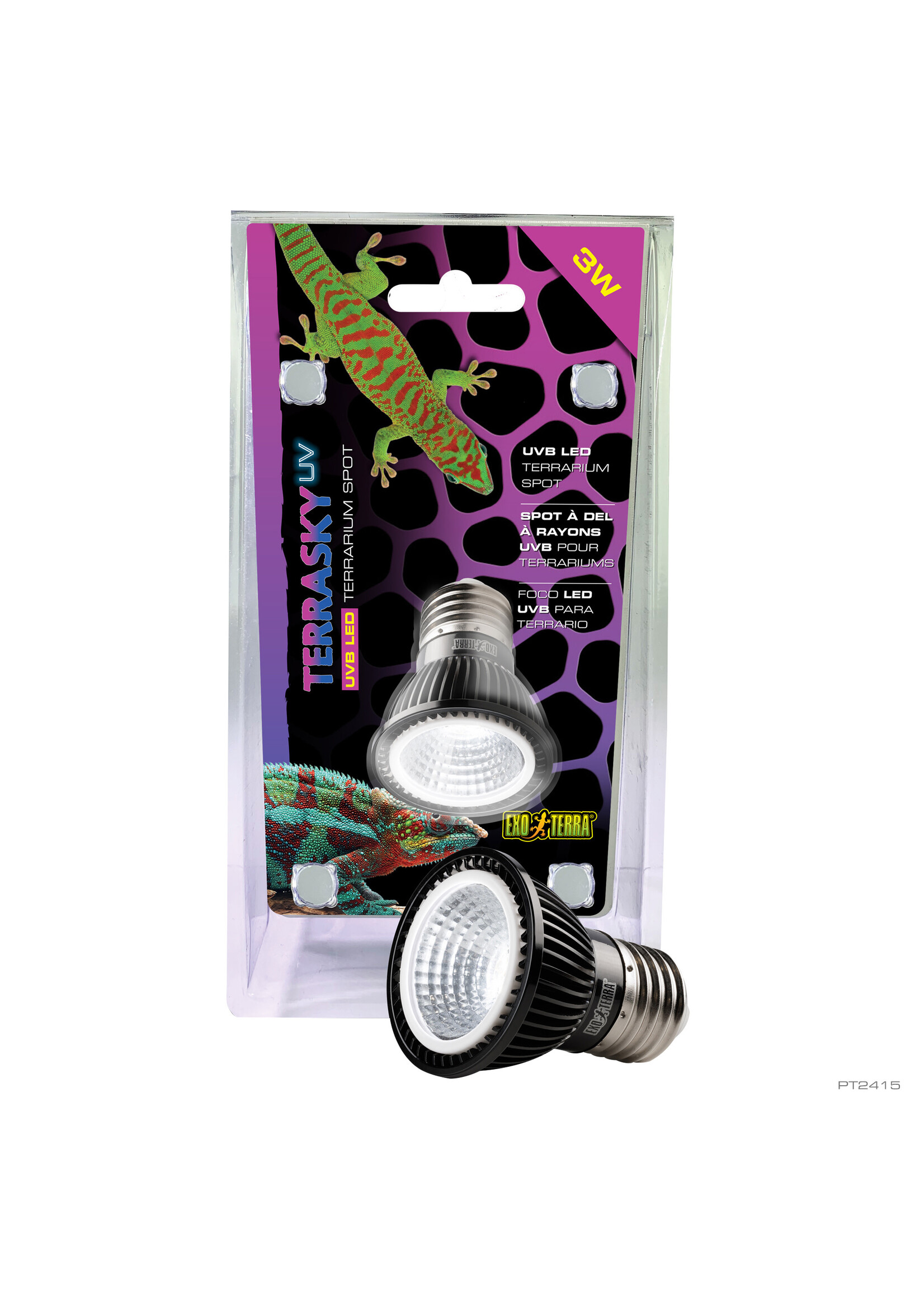 Exo Terra TERRASKY UV UVB LED TERRARIUM SPOT 3 W