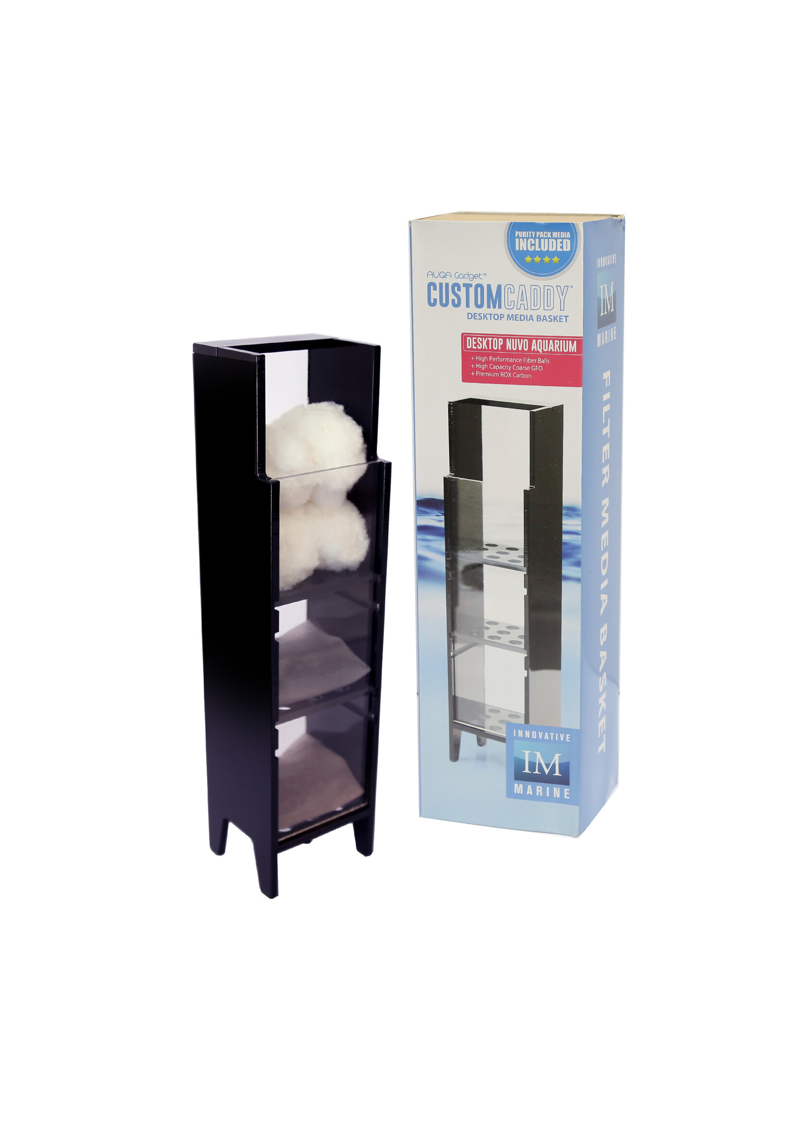 Innovative Marine CUSTOM CADDY CUSTOMIZABLE FILTER MEDIA BASKET W/ MEDIA DESKTOP