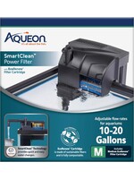 Aqueon SMART CLEAN POWER FILTER W/ ECO RENEW FILTER CARTRIDGE 10-20 G