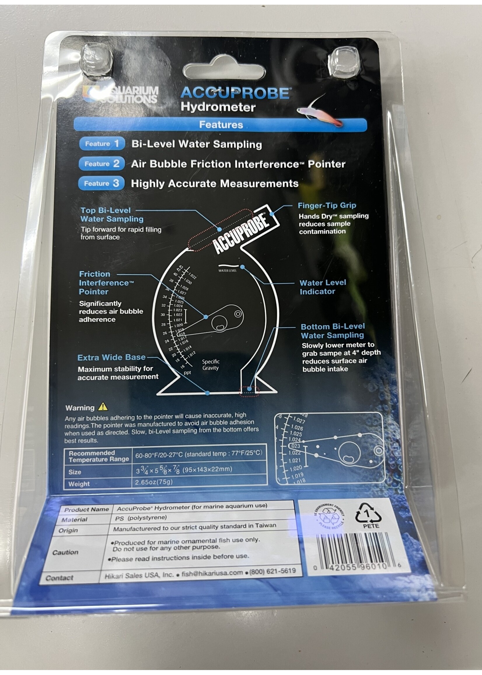 Hikari AQUARIUM HYDROMETER