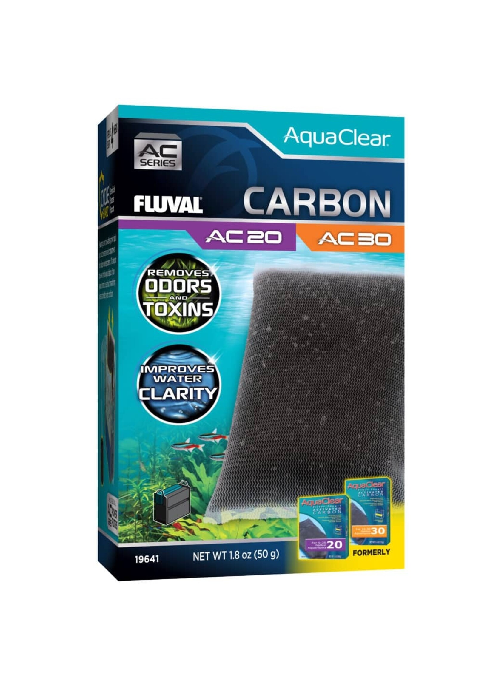 Fluval AC20/30 ACTIVE CARBON INSERT 1 PK