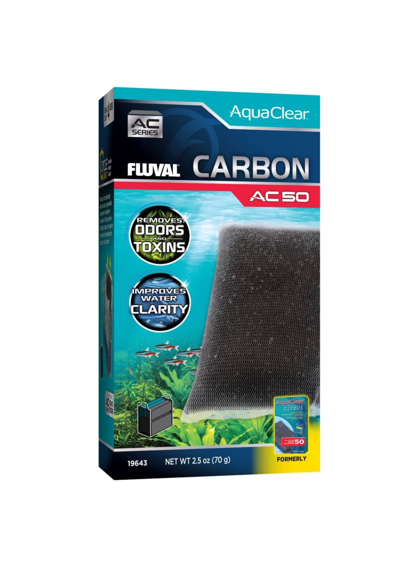 Fluval AC50 ACTIVE CARBON INSERT 1 PK