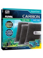 Fluval AC70/110 ACTIVE CARBON INSERT VALUE 3PK