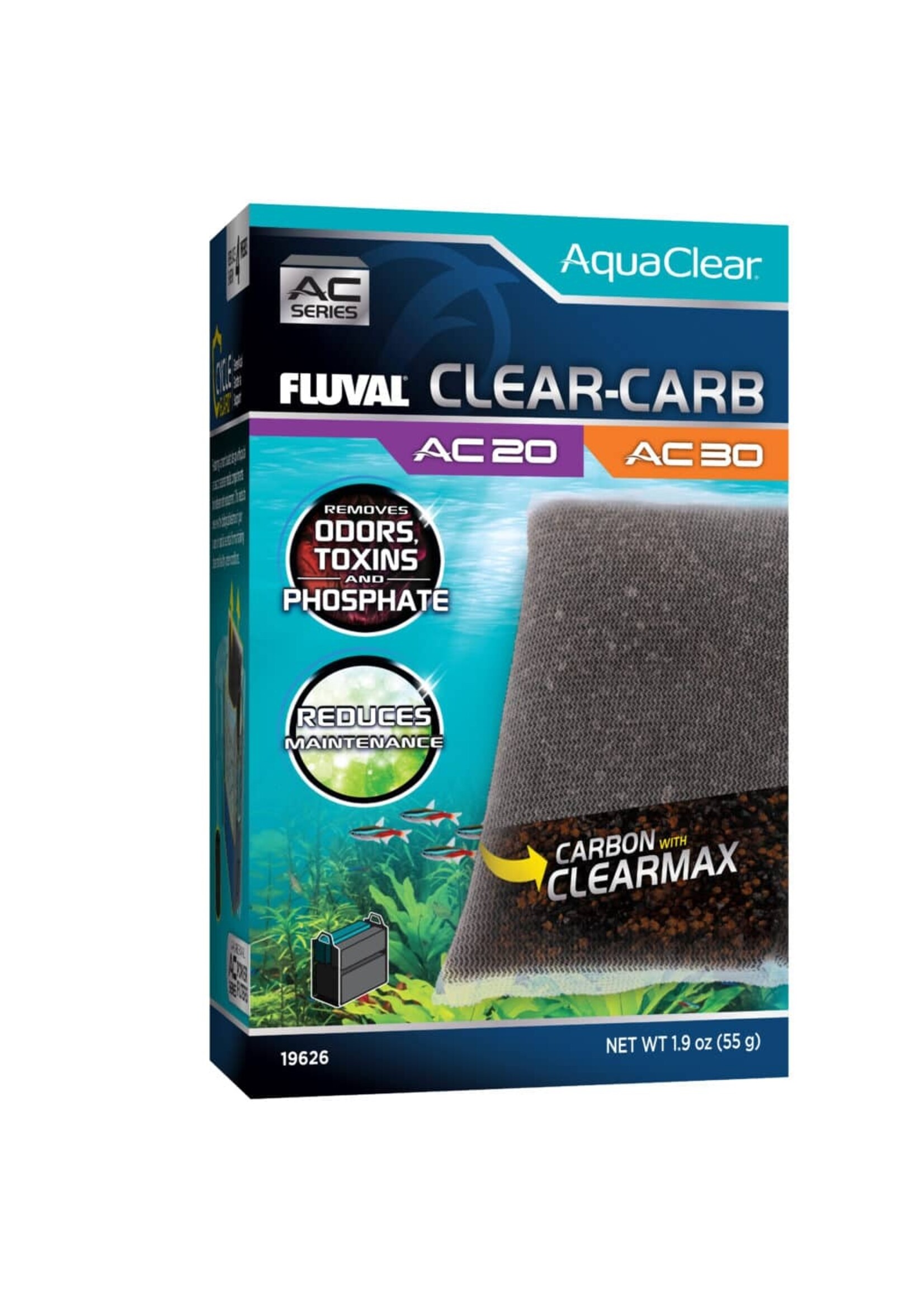 Fluval AC20/30 CLEAR CARBON INSERT 1 PK