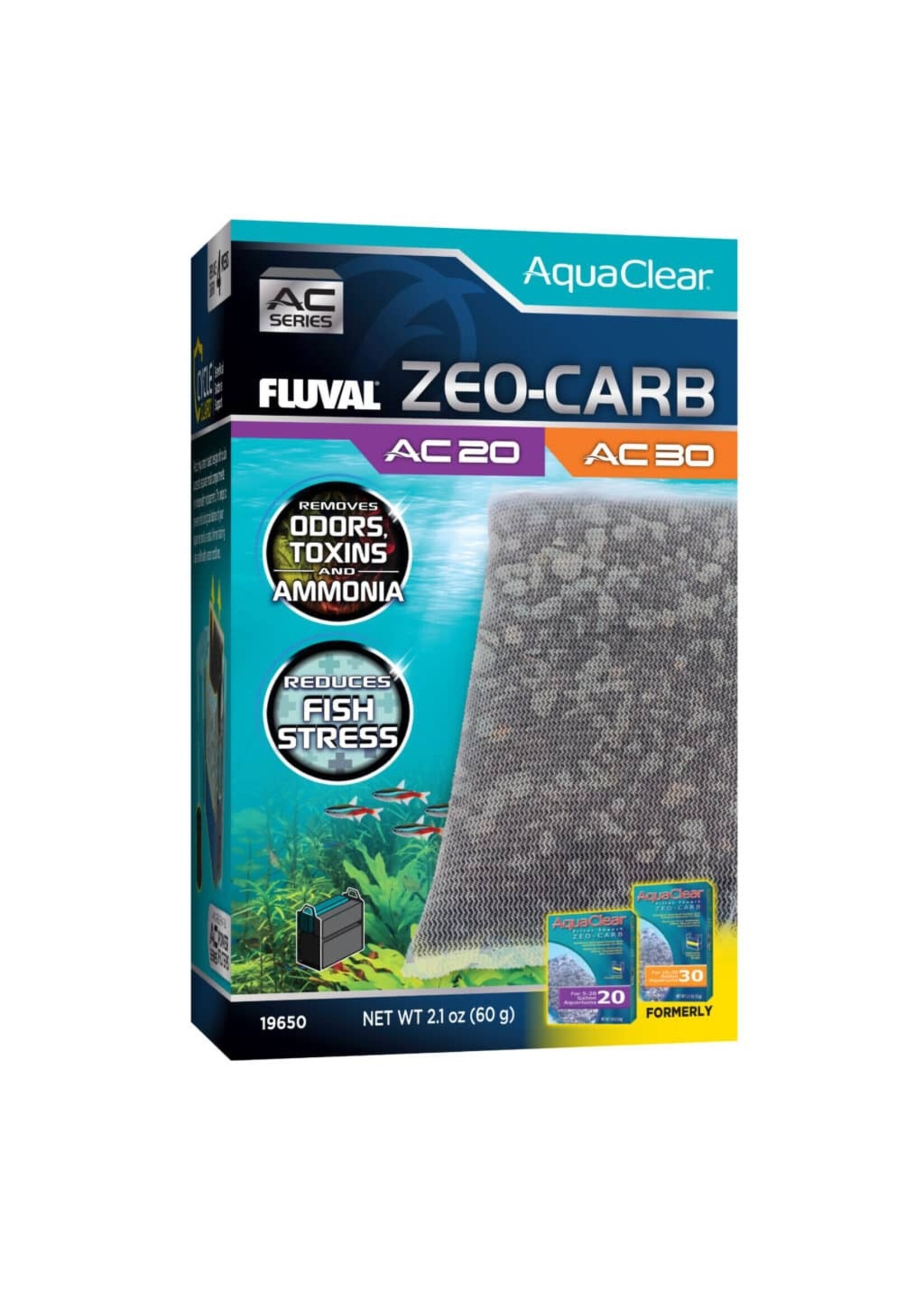 Fluval AC20/30 ZEO CARBON INSERT 1PK