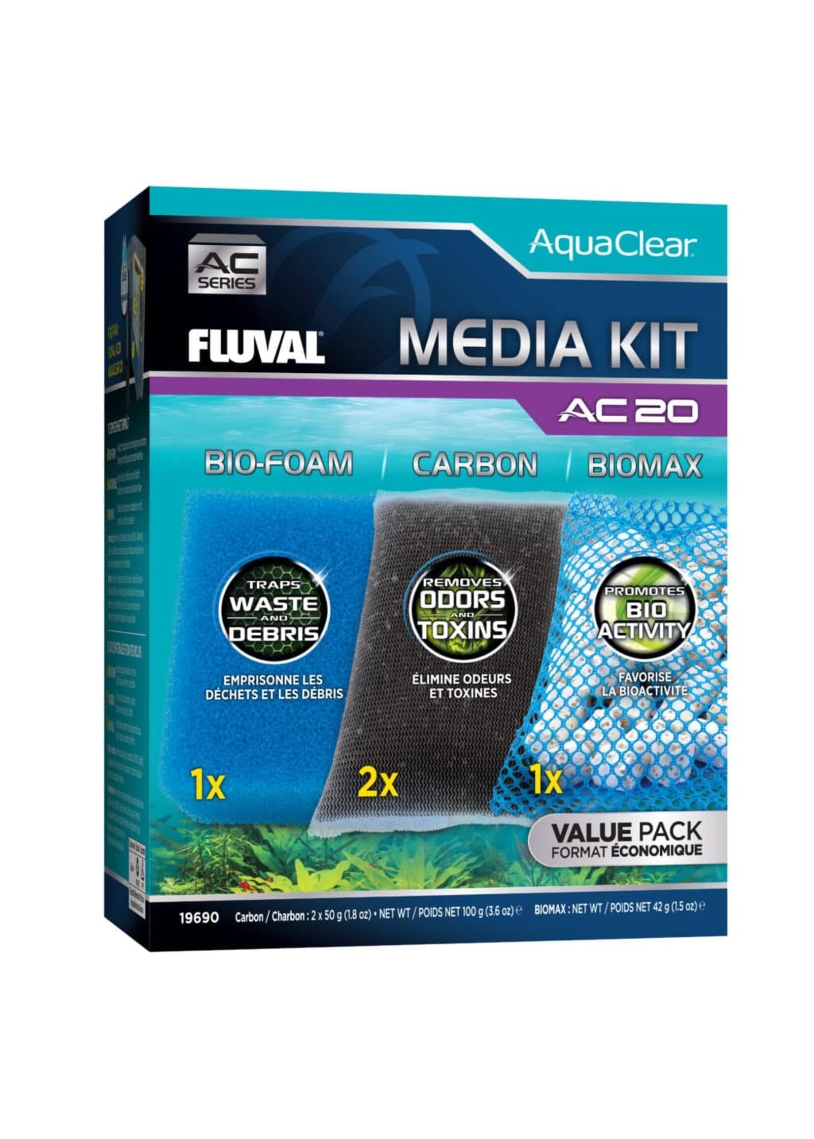 Fluval AC20 FILTER MEDIA MAINTENANCE KIT