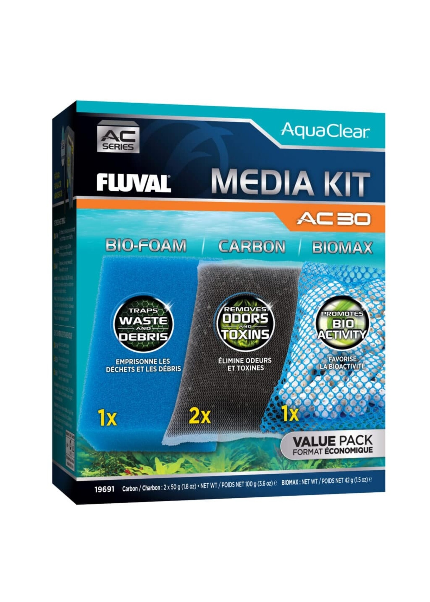 Fluval AC30 FILTER MEDIA MAINTENANCE KIT