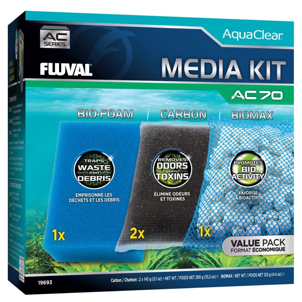 AQUA DE AIR 1, 2, 3 セット　アウラ　アクアドエア fluval-ac70-filter-media-