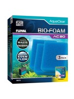 Fluval AC20 FOAM FILTER INSERT BLUE 30PPI 3PK