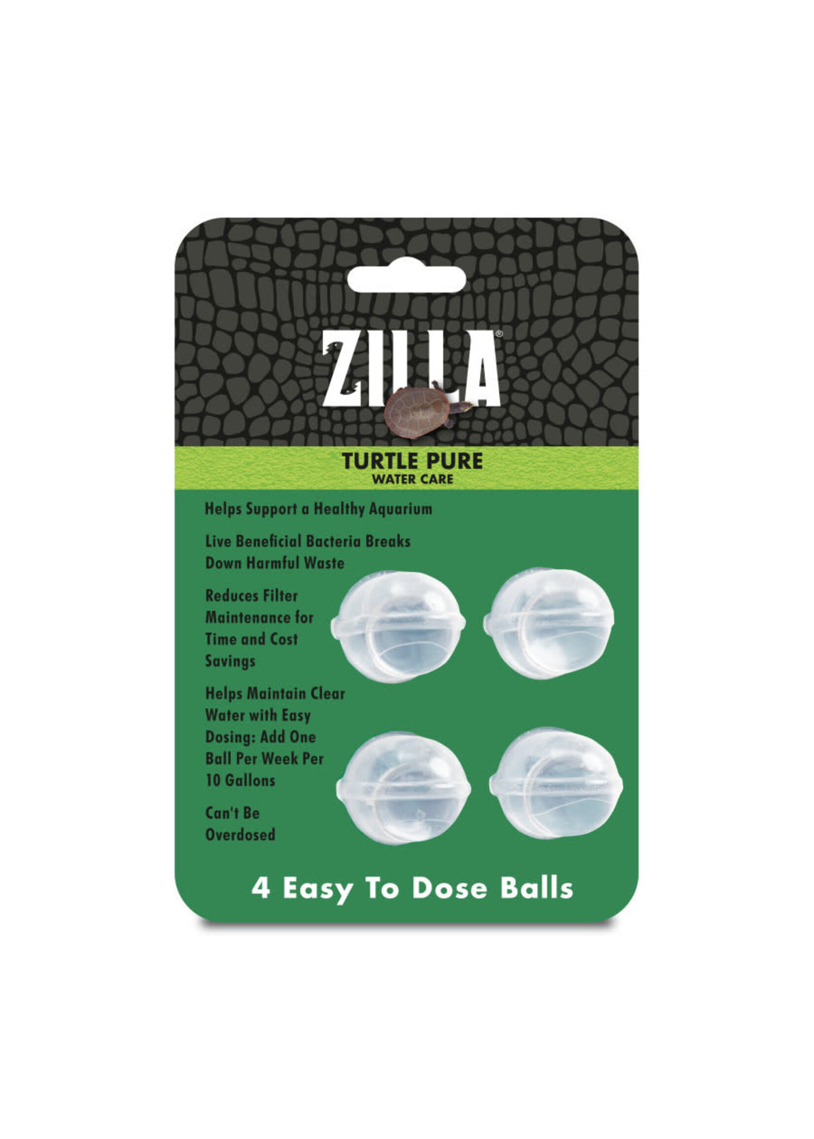 Zilla TURTLE PURE WATER CARE 4 PK