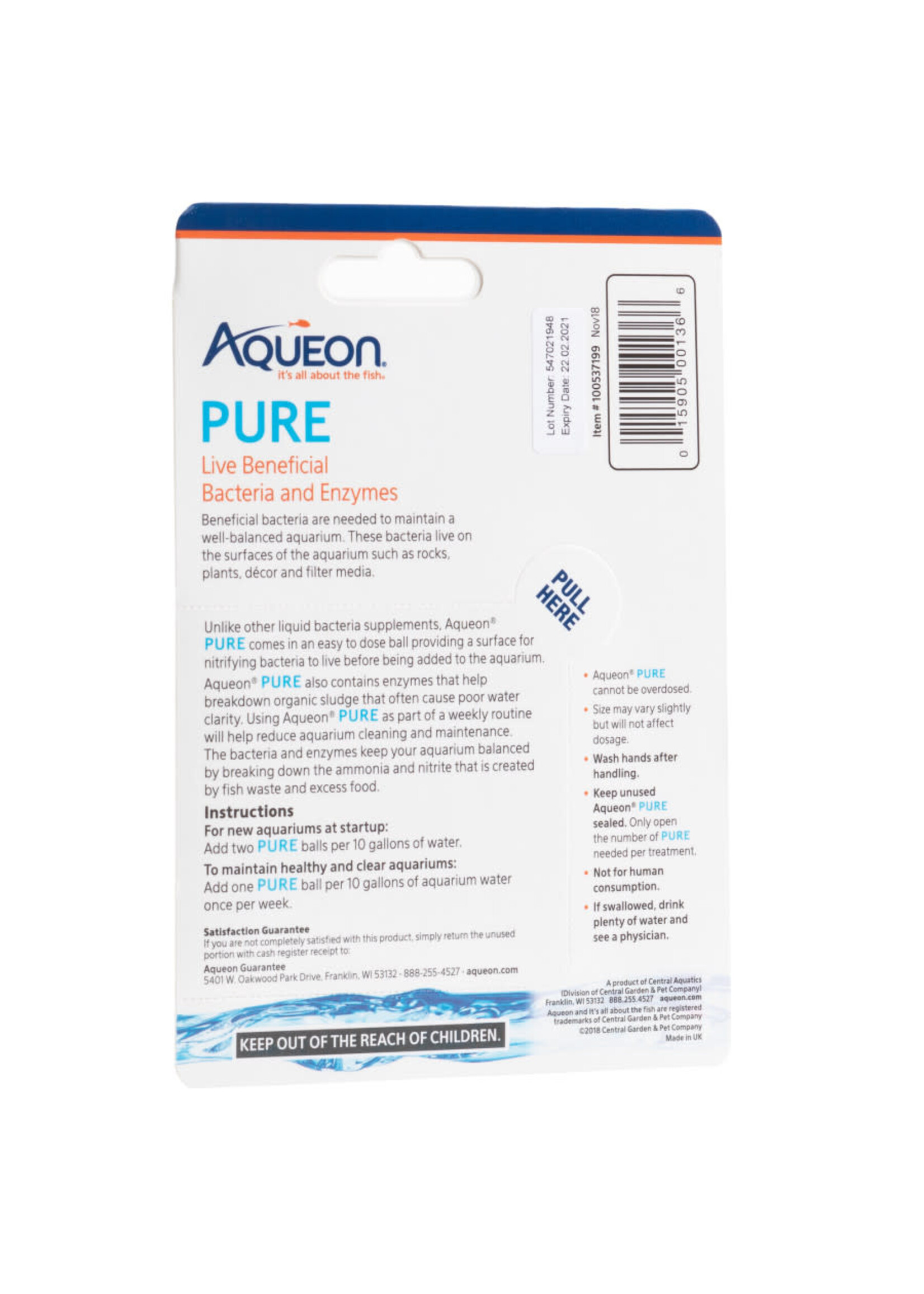 Aqueon PURE BACTERIA 4 PK