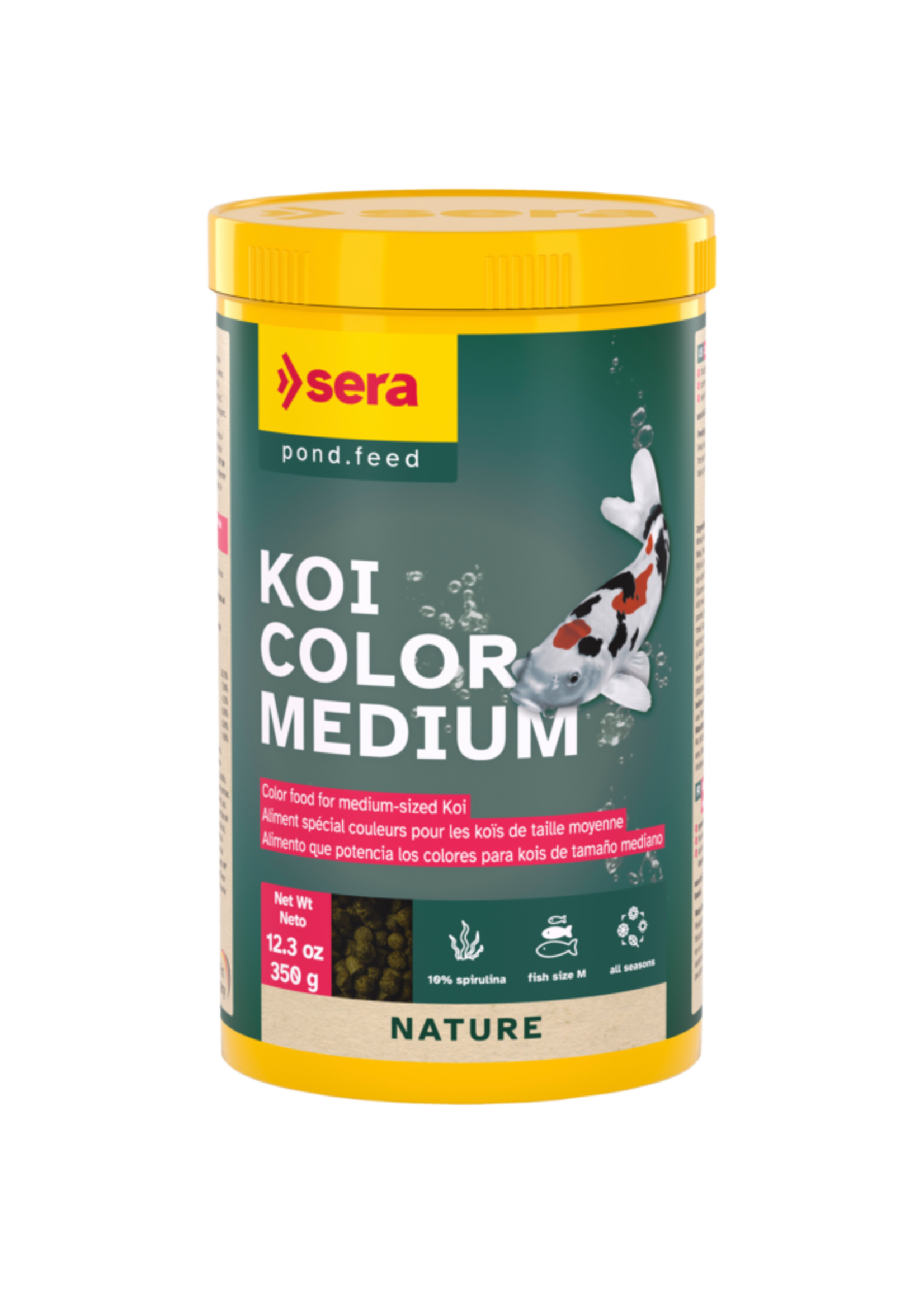 Sera POND COLOR NATURE MED 12.3 OZ