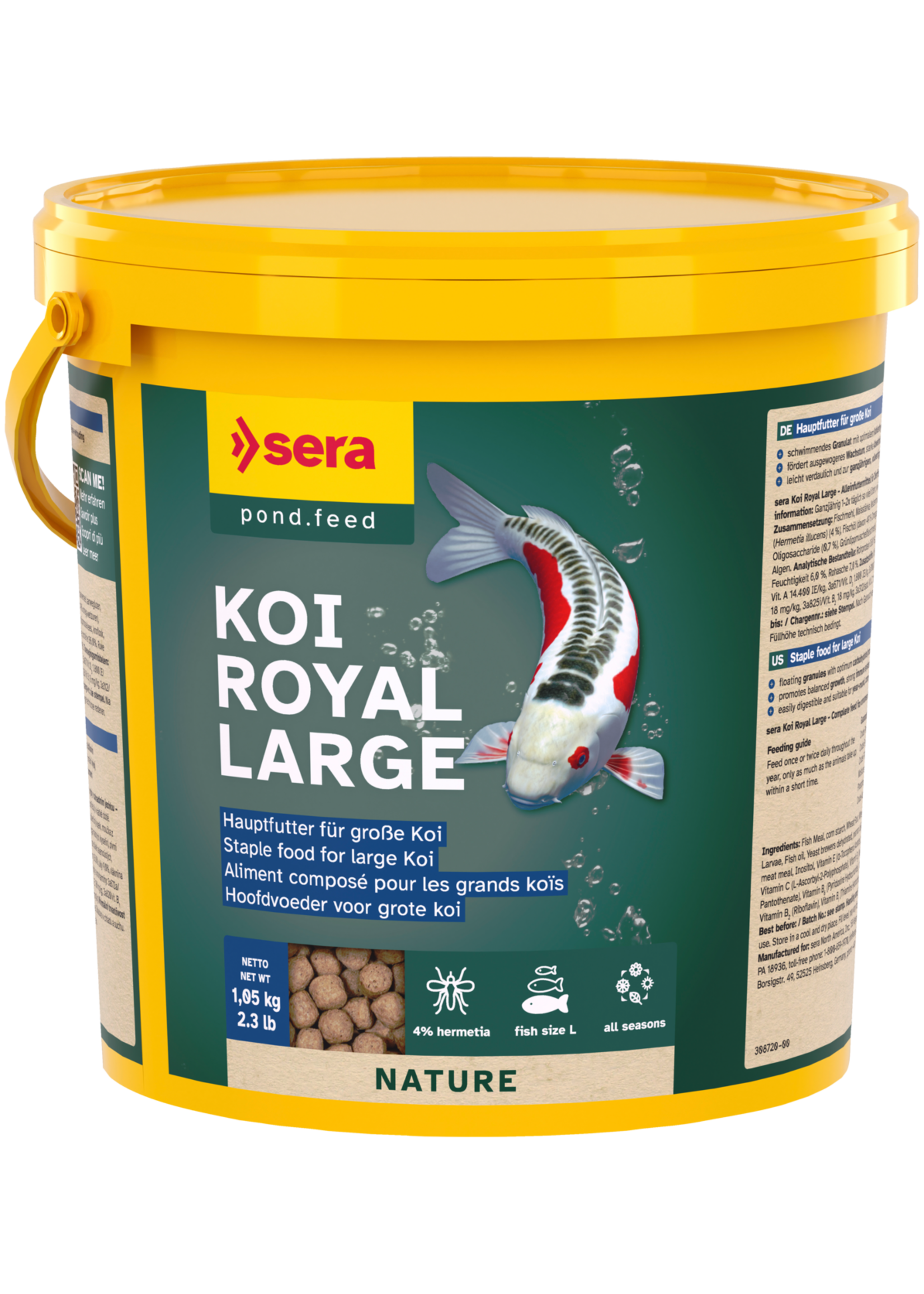 Sera POND ROYAL NATURE LARGE 2.3 LB