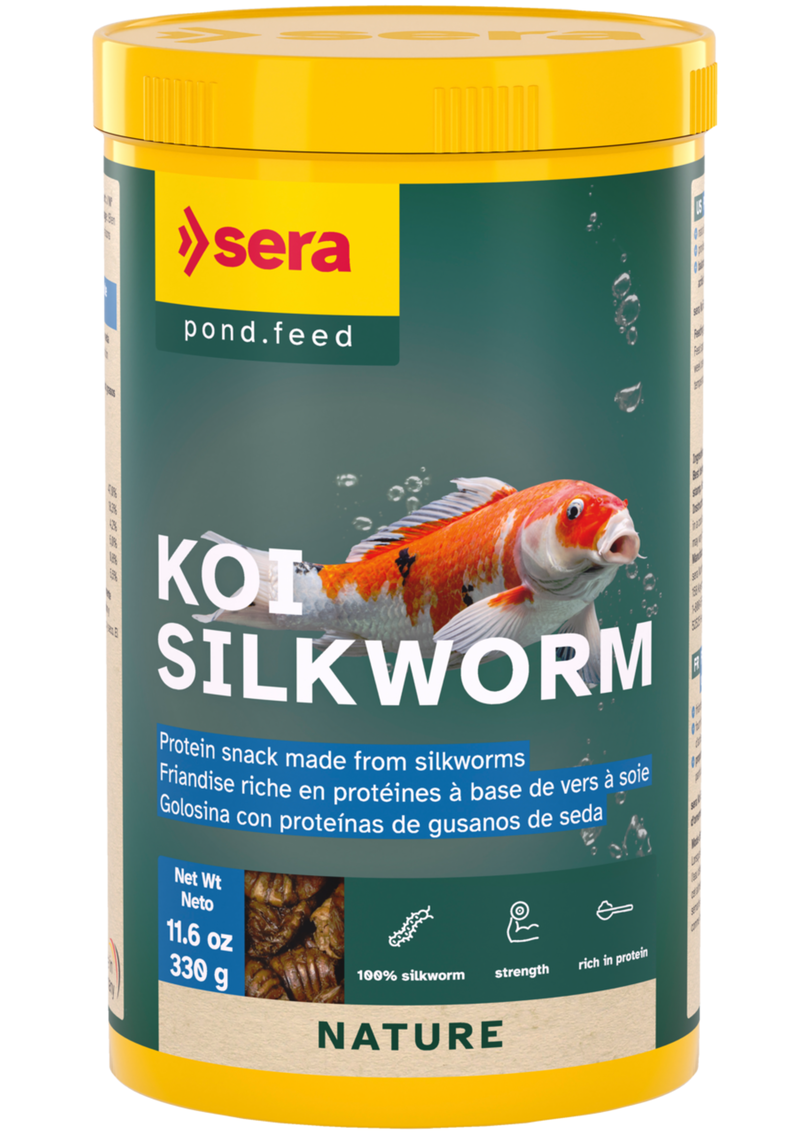 Sera POND SILKWORMS NATURE 1000 ML