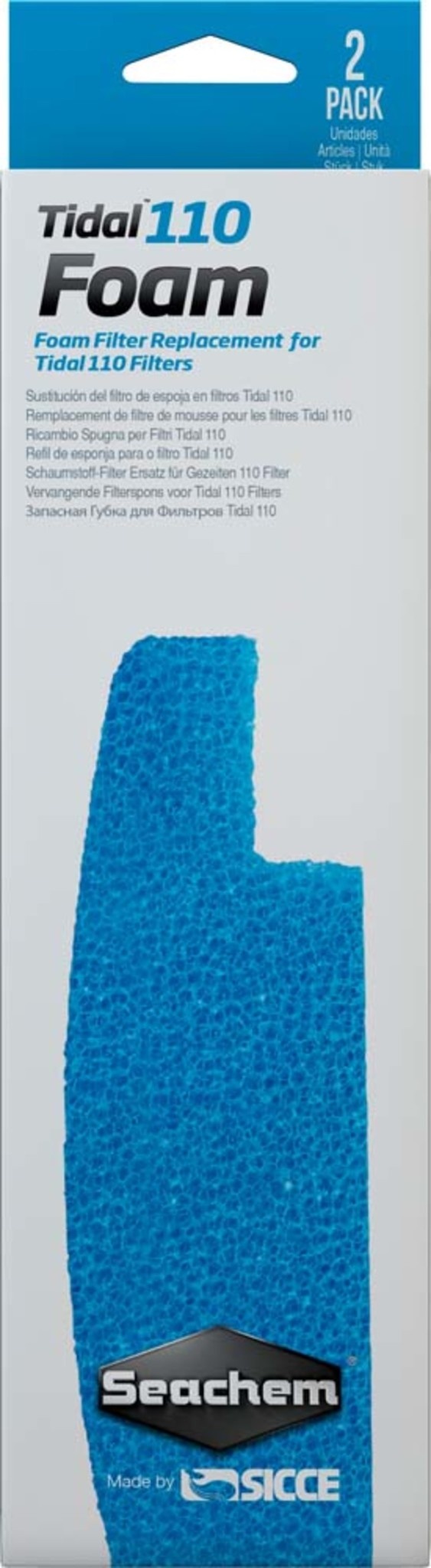 TIDAL 110 FOAM 2 PK