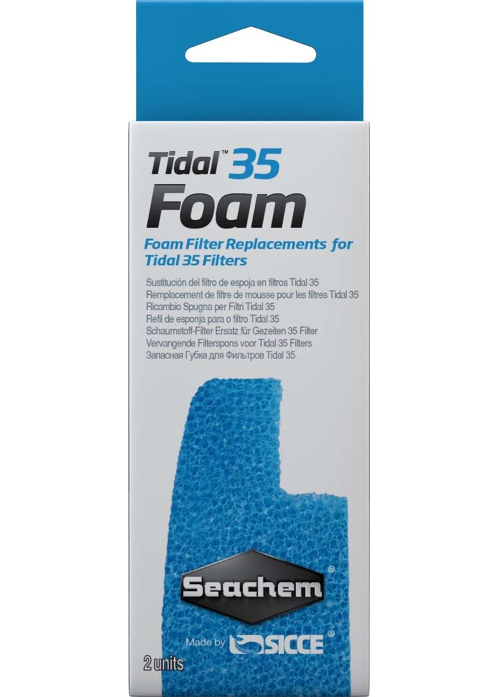 Seachem TIDAL 35 FOAM 2 PK