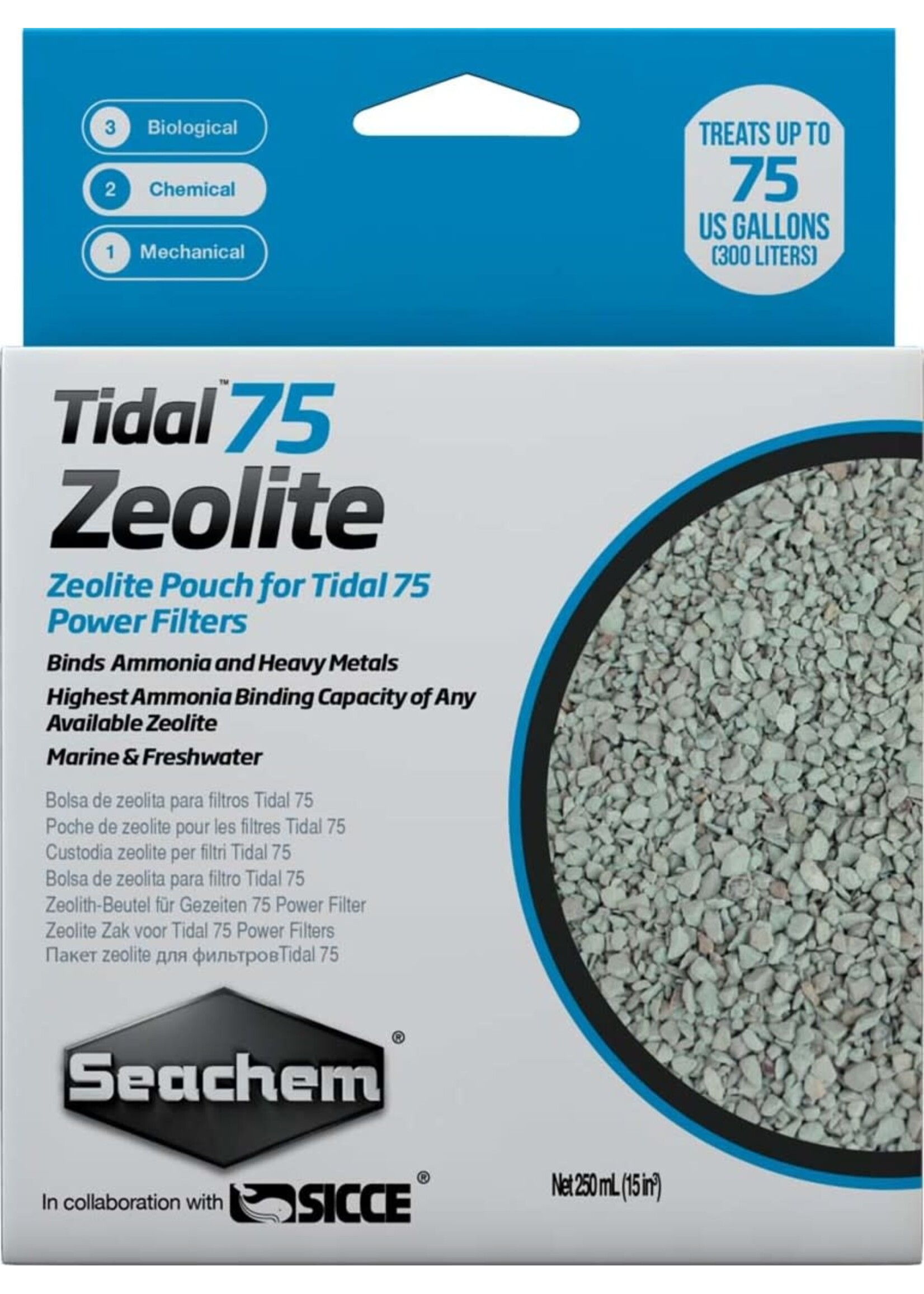 Seachem TIDAL 75 ZEOLITE