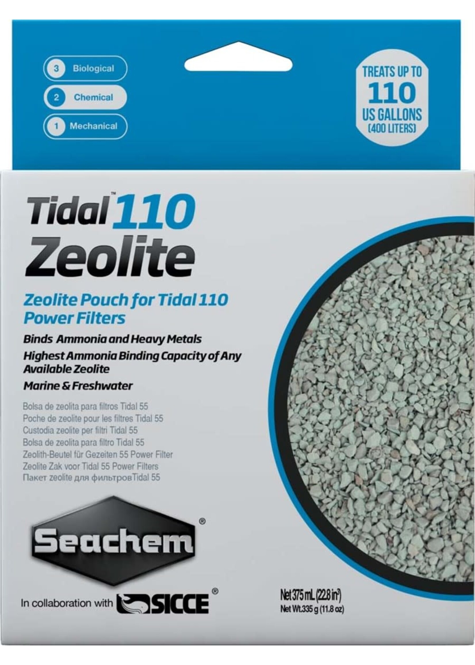 Seachem TIDAL 110 ZEOLITE