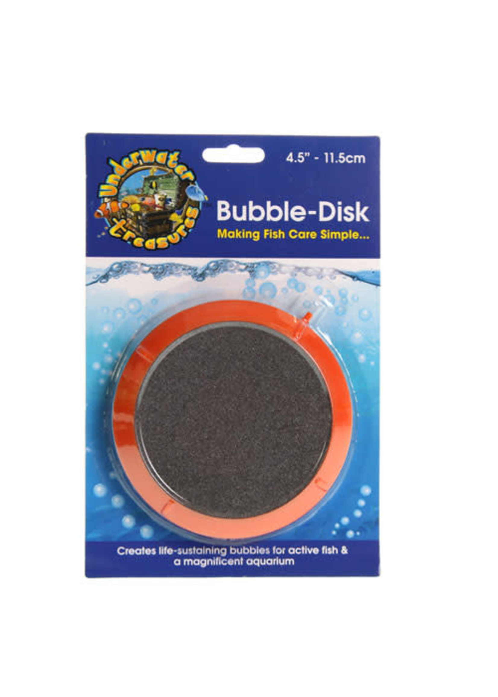 Underwater Treasures BUBBLE DISK LARGE 4.5"