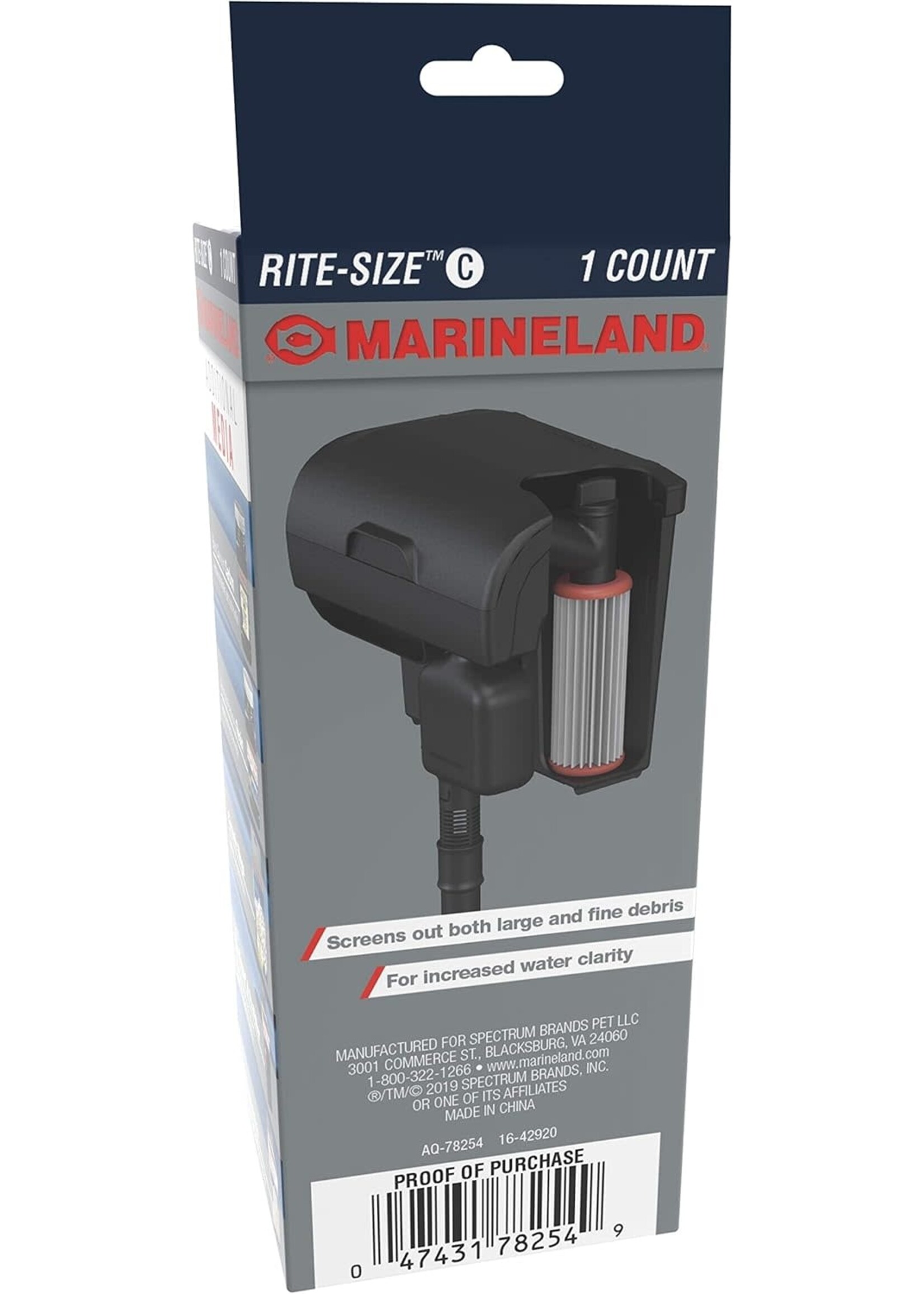 Marineland PENGUIN MICRON FILTER C MODEL AQ-78254