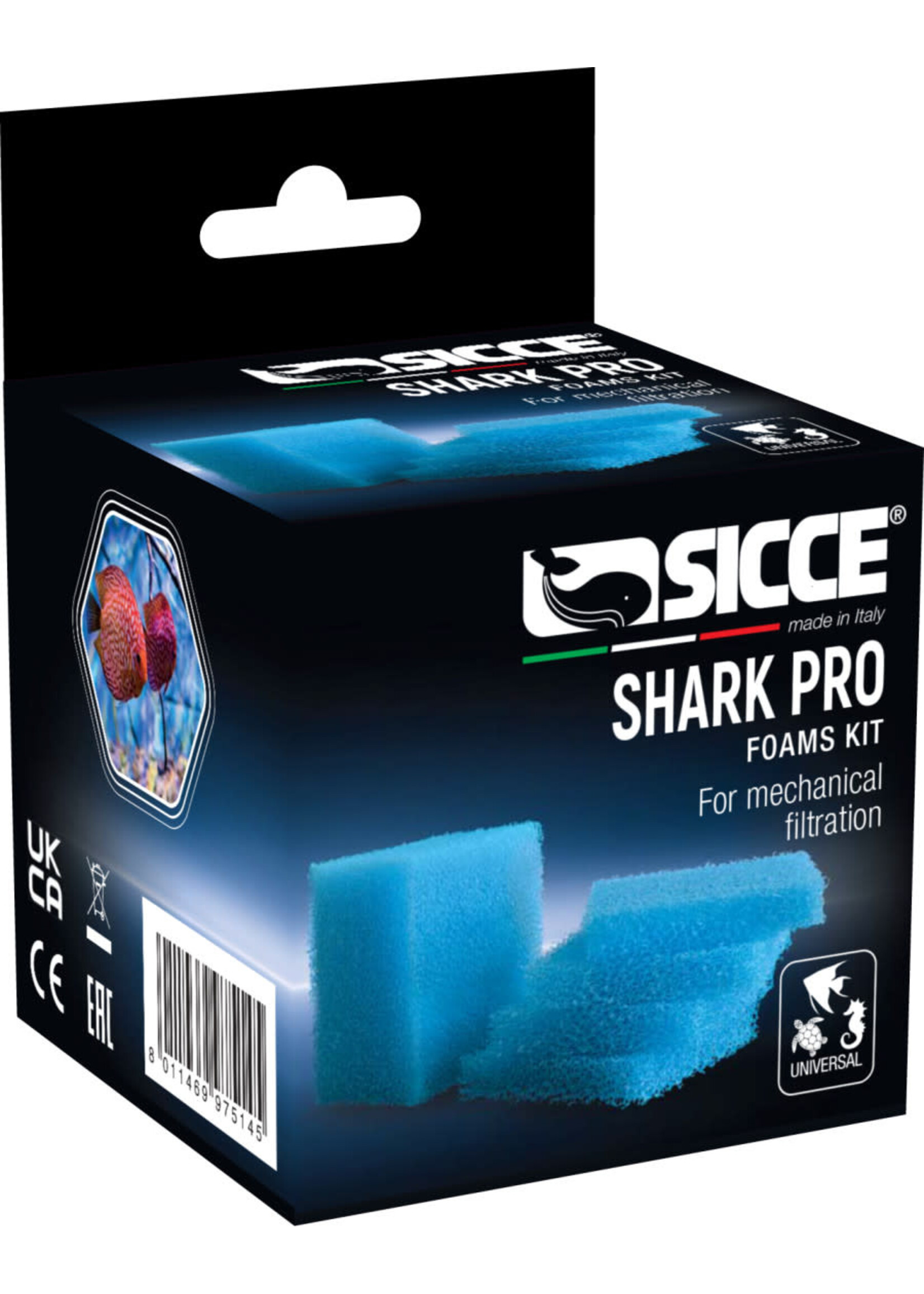 Sicce SHARK PRO SPONGES 4 PC