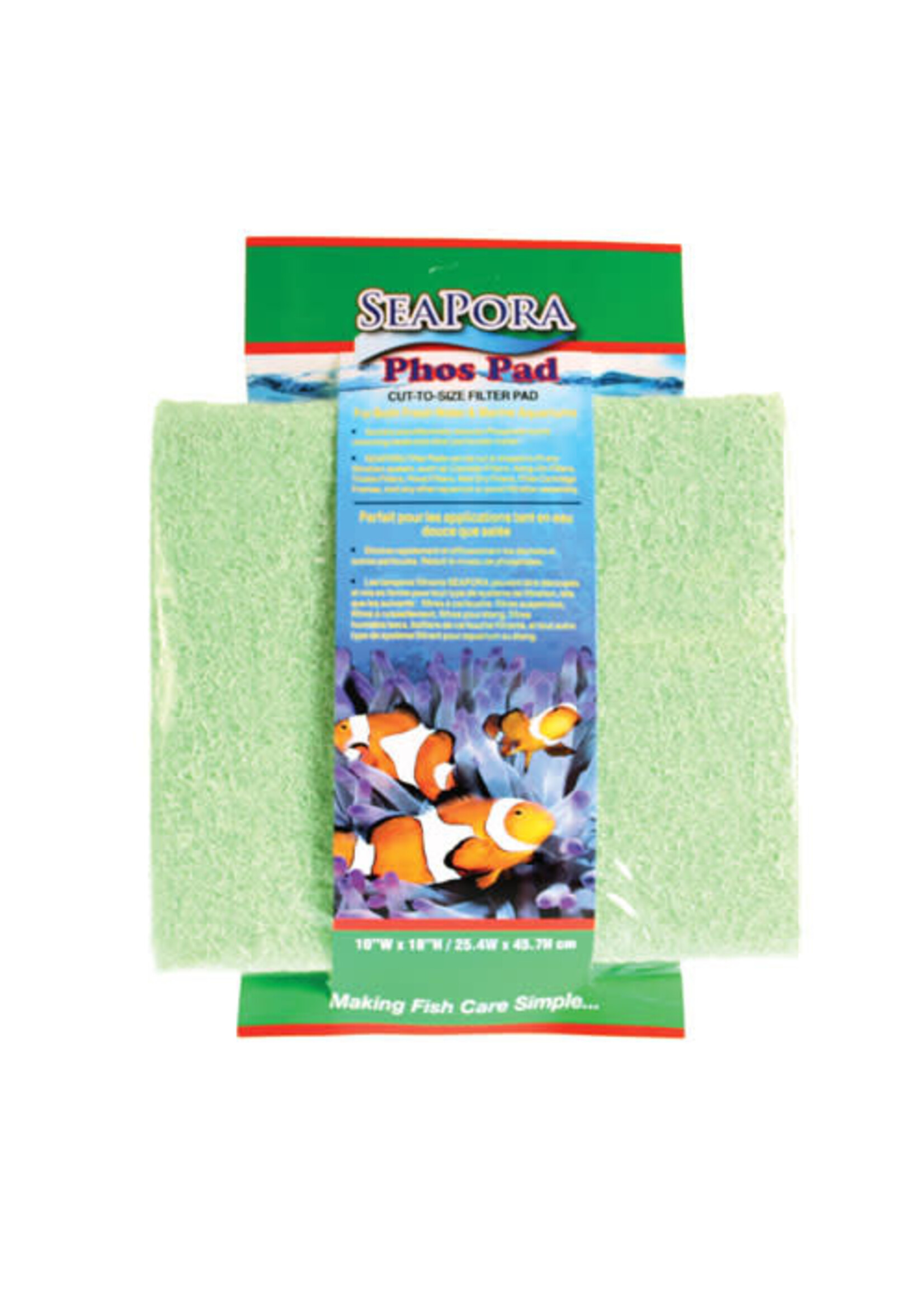 PHOSPHATE FILTER PADS 18X10