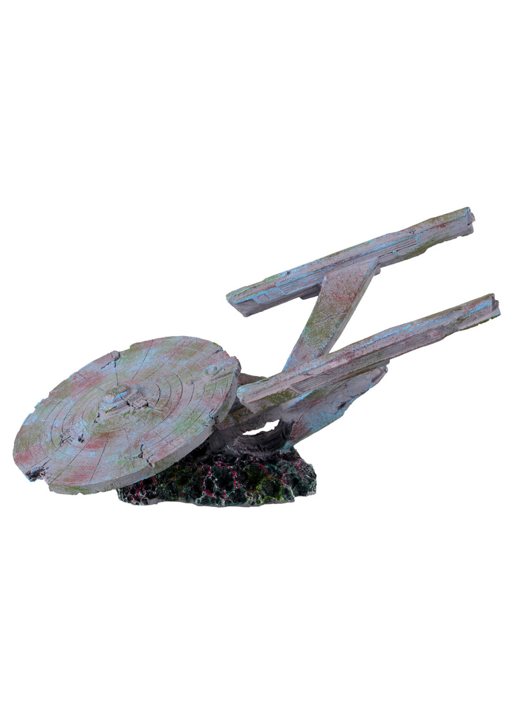 Underwater Treasures SUNKEN SPACE SHIP LG