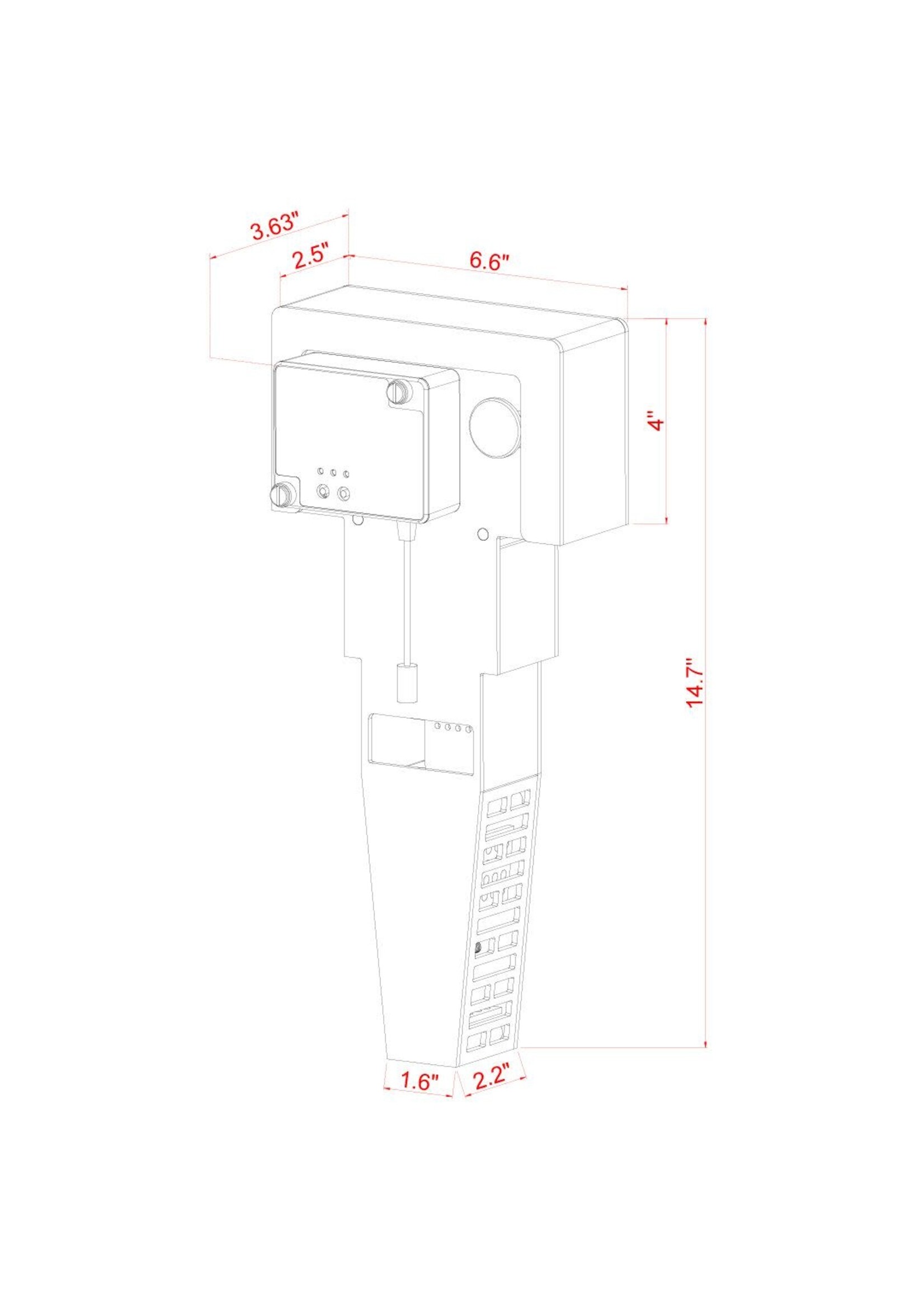 Innovative Marine NUVO ROLLER PRO AUTOMATED FLEECE AIO FILTER (DESKTOP)