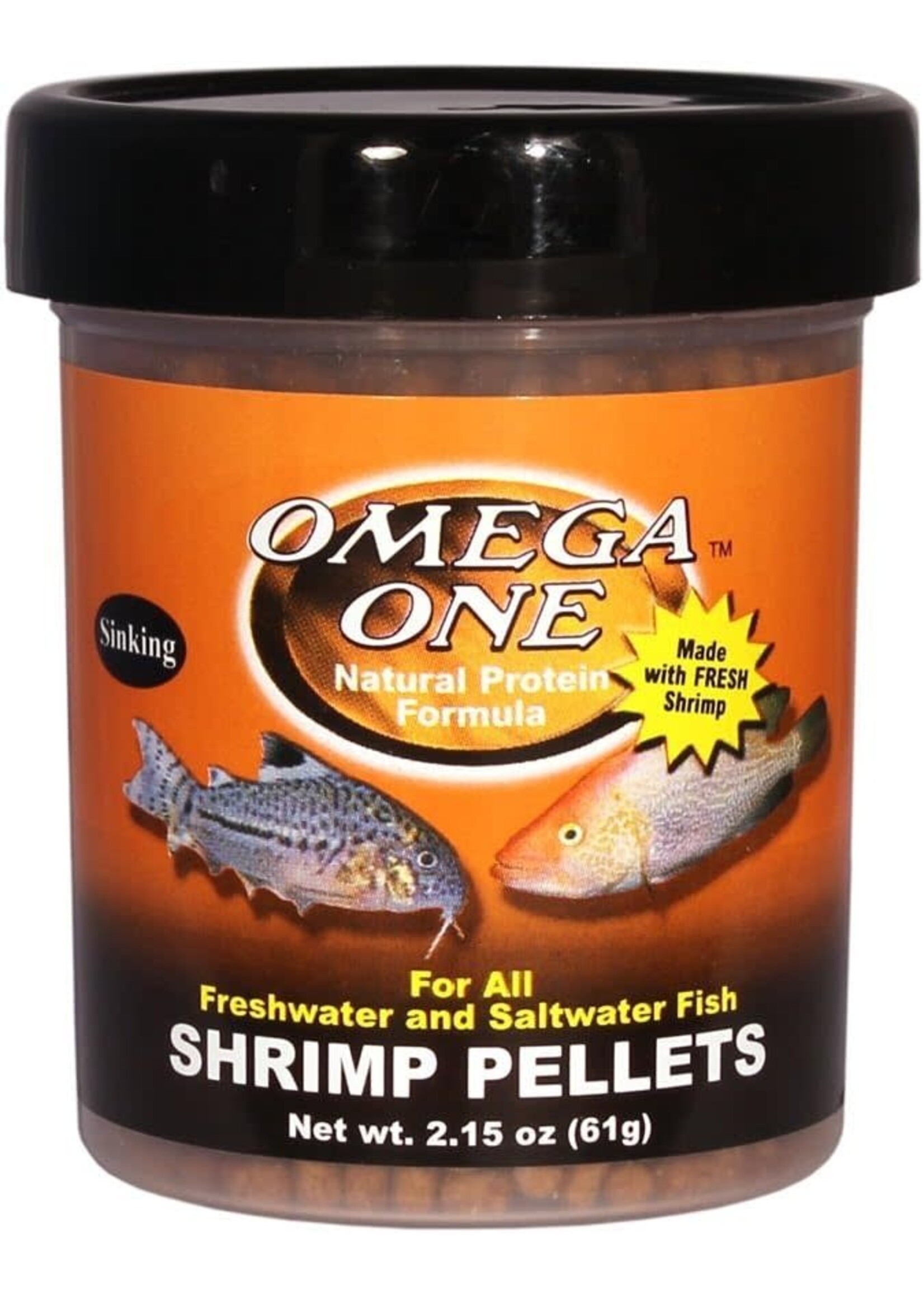 Omega One Aquatics CATFISH PELLETS 2.15 OZ