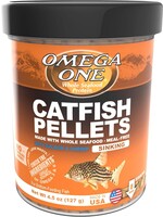 Omega One Aquatics CATFISH PELLETS 4.5 OZ