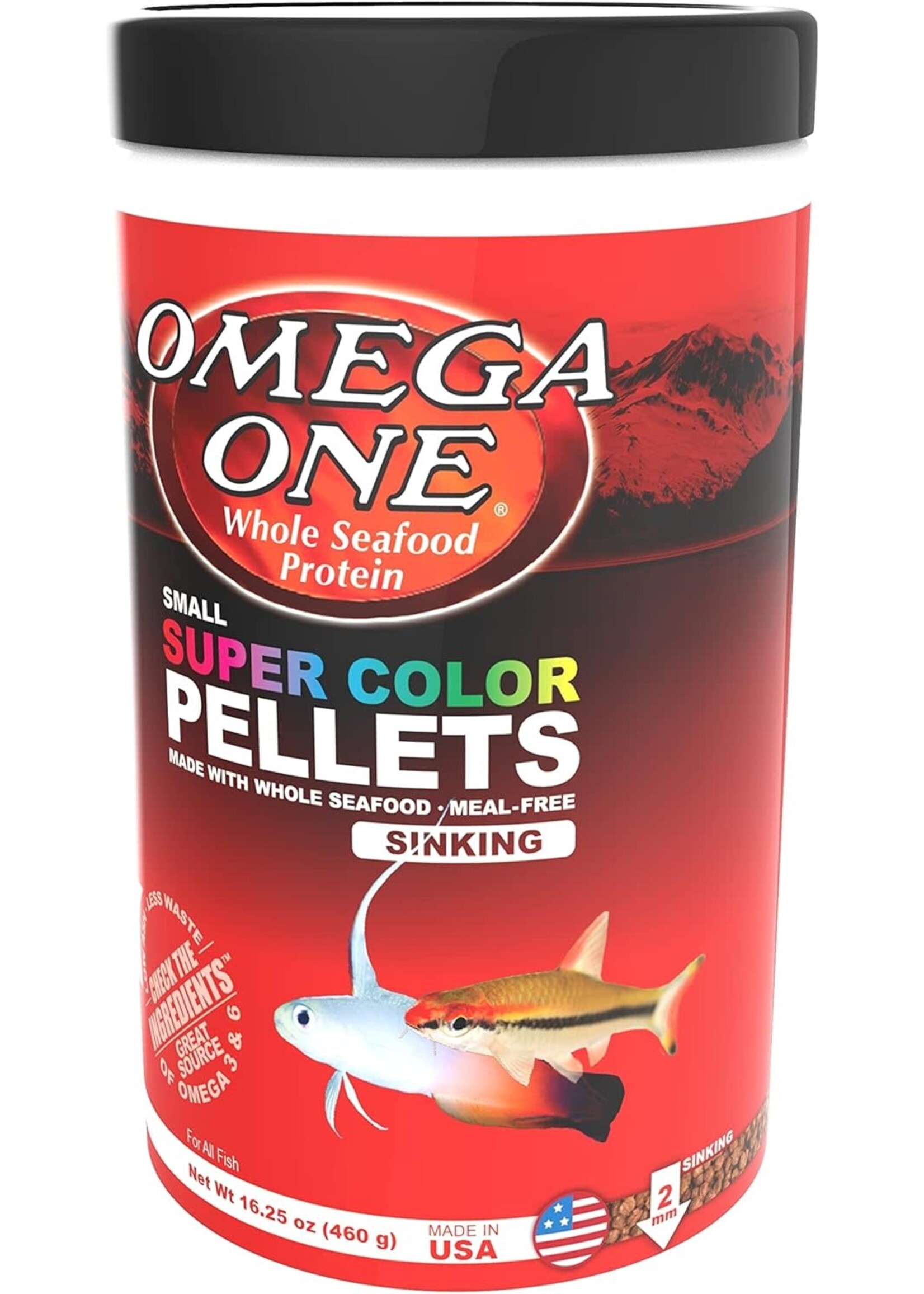 Omega Sea LTD CICHLID PELLETS COLOR  16.25 OZ
